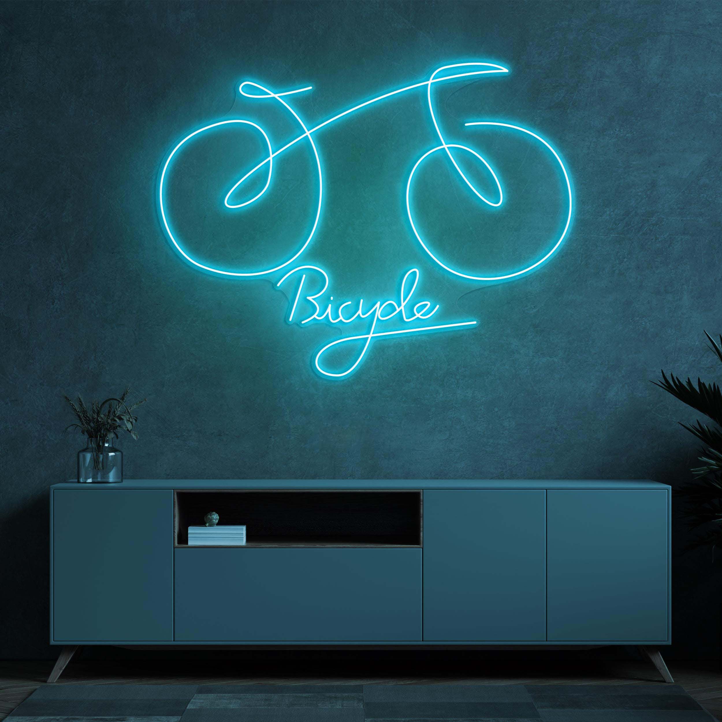Bicycle Neon Sign, Bicycle LED sign, Bicycle LED Art, Garage neon sign, Mountain Bike Wall Art, Mancave LED Light, Decor for Kids room, Shop