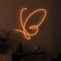 Butterfly Neon Sign, Butterfly LED Light, Nature Wall Decor, Flying Butterfly Wall Art, Girl Room Neon Light, Home Led Art, Kids Room Decor