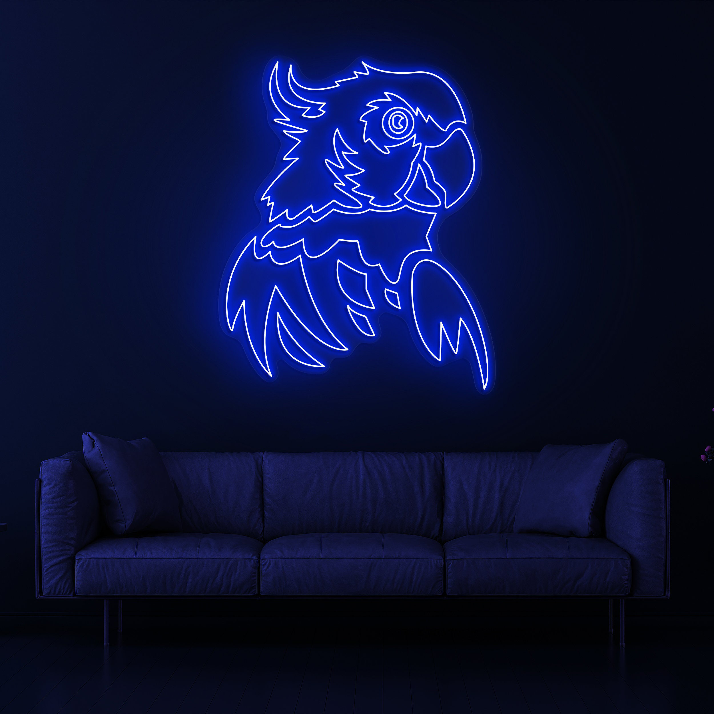 Parrot Neon Sign, Parrot LED Wall Light, Macaw Bird Neon Art, Parrot Decor, Neon Light for Bird Lovers, Gifts for Parrot Lovers, Home Decor
