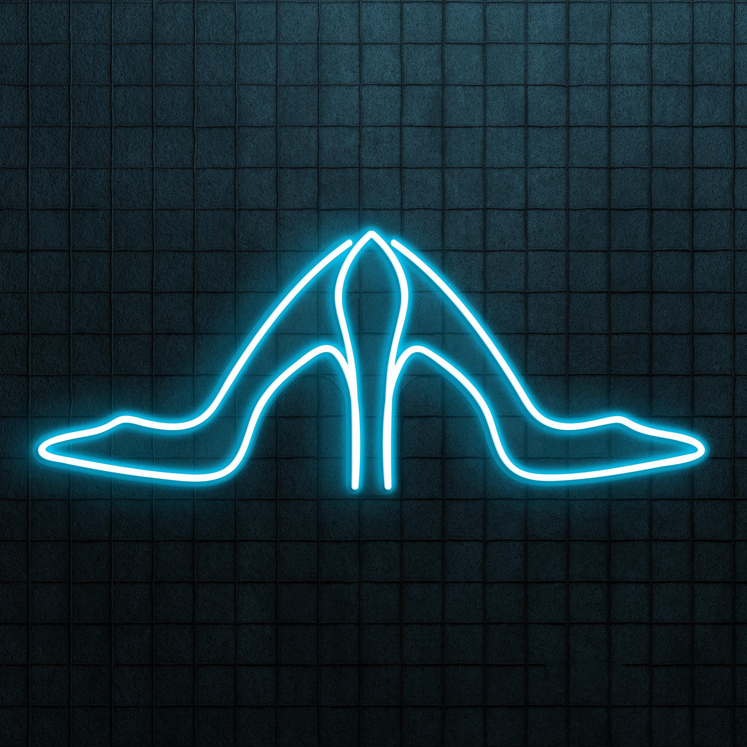 Heels Neon Sign, High Heels LED Light, Heels Shoes Wall Art, Shoes Shop Decor, Business Logo Light, Heel Decor, Party Girl Shoes, Gift idea