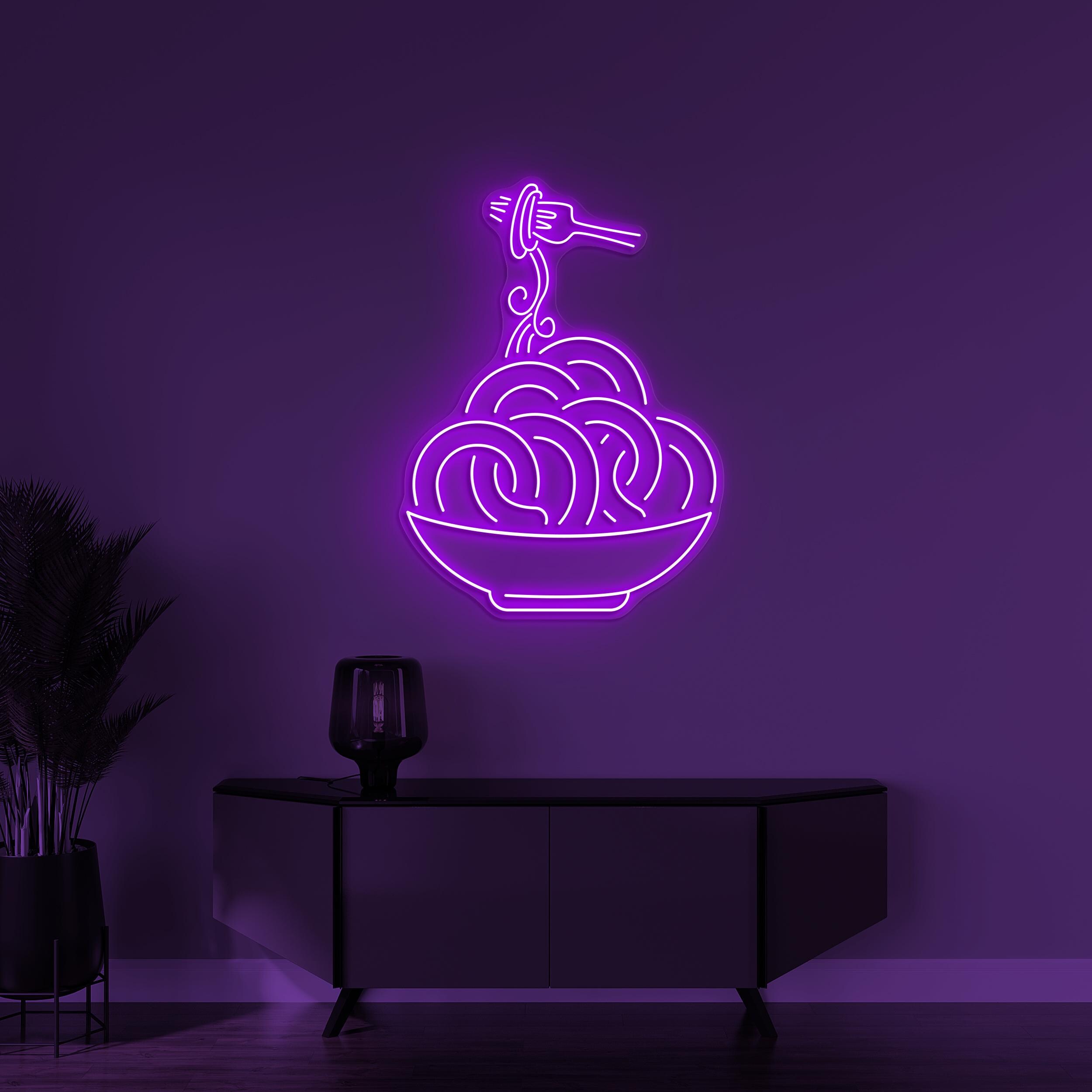 Noodles Neon Sign, Noodles LED Light, Noodles Bowl Wall Decor, Kitchen Wall Light, Pasta Neon Sign, Ramen Shop Decor, Asian Restaurant Sign