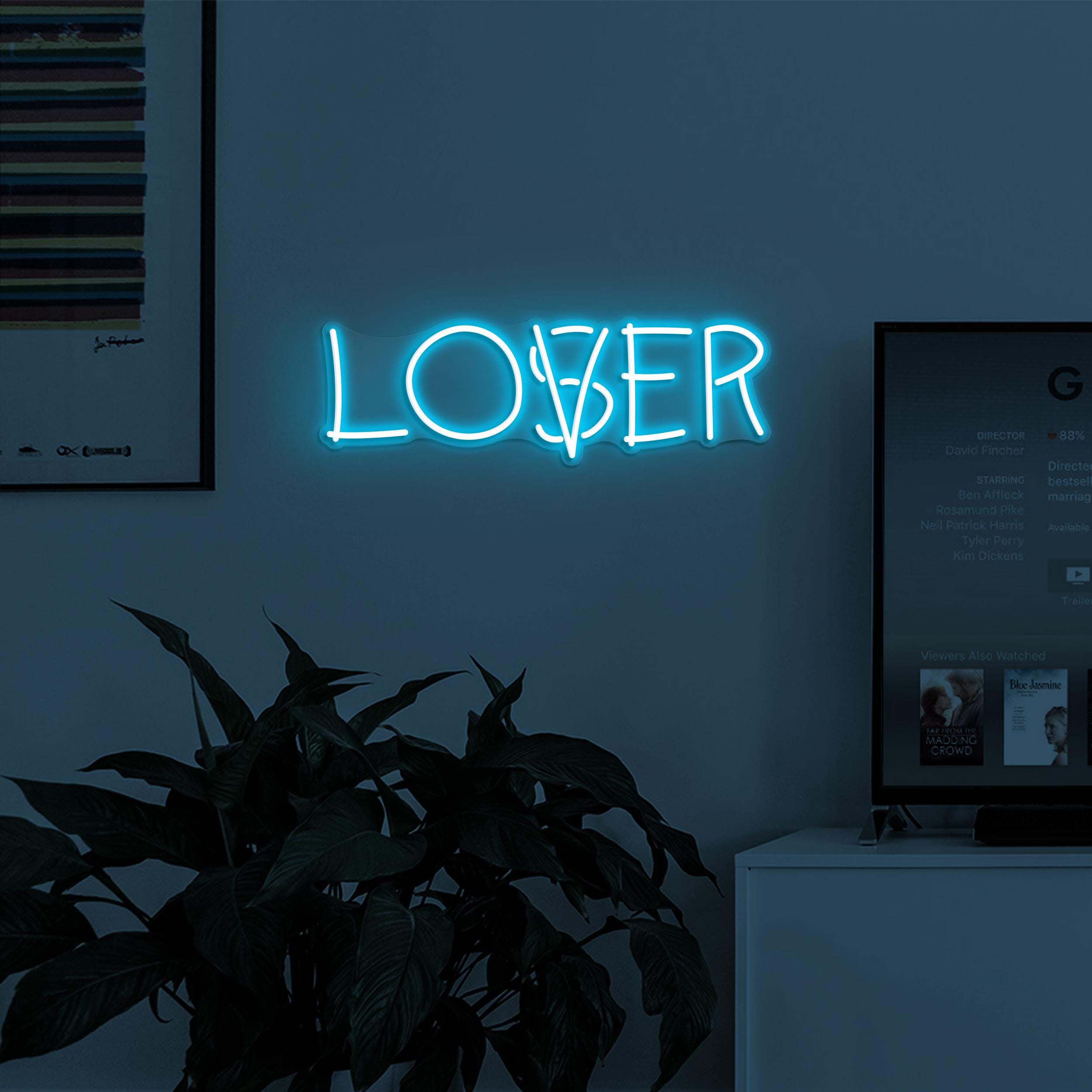 Loser Neon Sign, Lover LED Light, Gamer Wall Decor, Lover Wall Art, Personalized Neon Sign, Office Wall Light, Motivational Neon Light, Gift