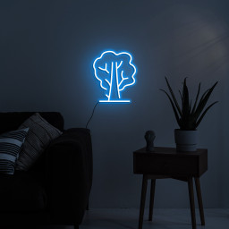 Tree Neon Sign, Family Tree LED Light Decor, Lucky Tree Wall Decoration, Baby Room Bedroom Gifts, Tree Neon Light, USB Powered,Birthday Gift