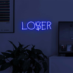 Loser Neon Sign, Lover LED Light, Gamer Wall Decor, Lover Wall Art, Personalized Neon Sign, Office Wall Light, Motivational Neon Light, Gift