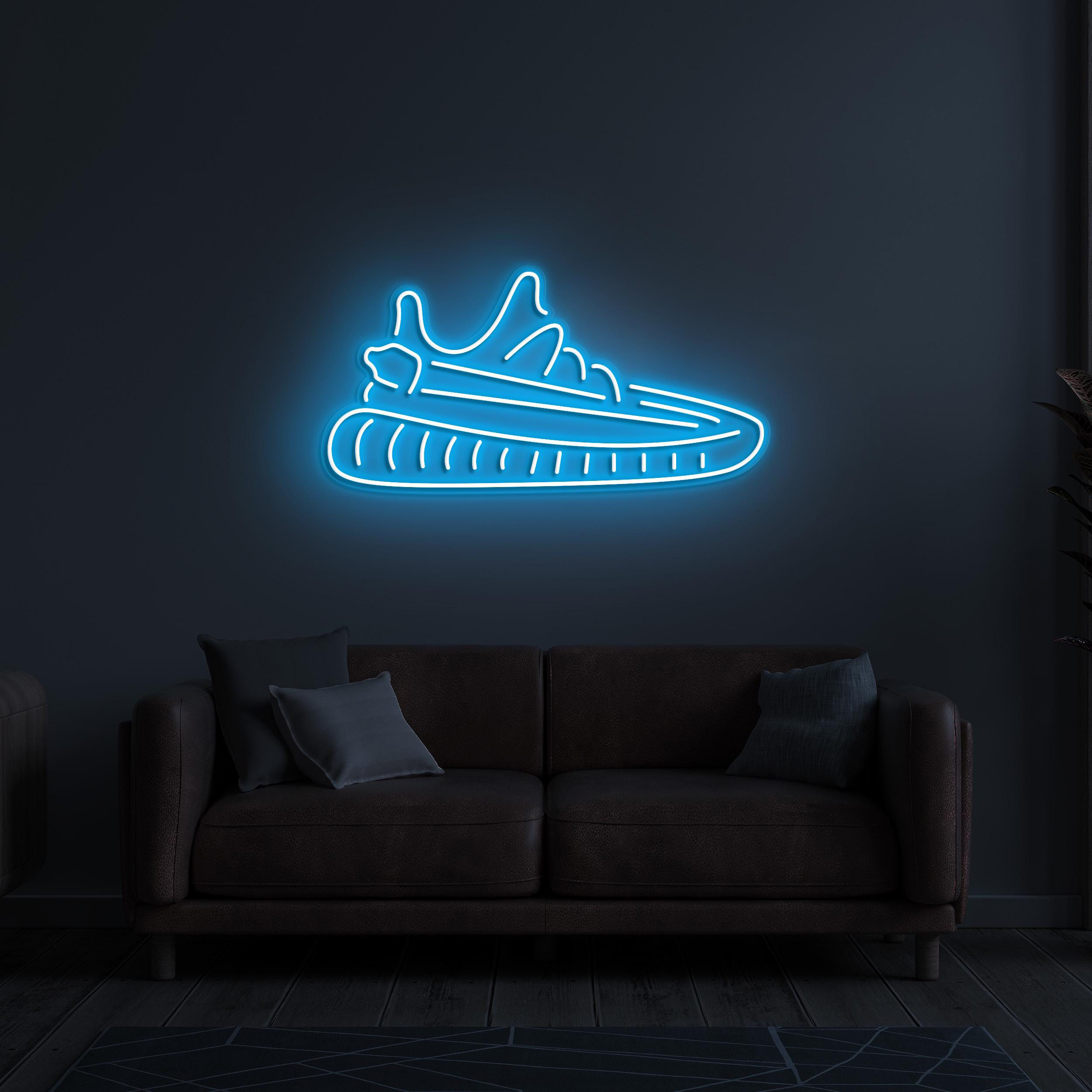 Sneakers Neon Sign, Sneakers LED Light, Shoes LED Neon Art, Sneakers Shop Decor, Business Logo Sign, Sports Shoe Decor, Sports Lover Gift