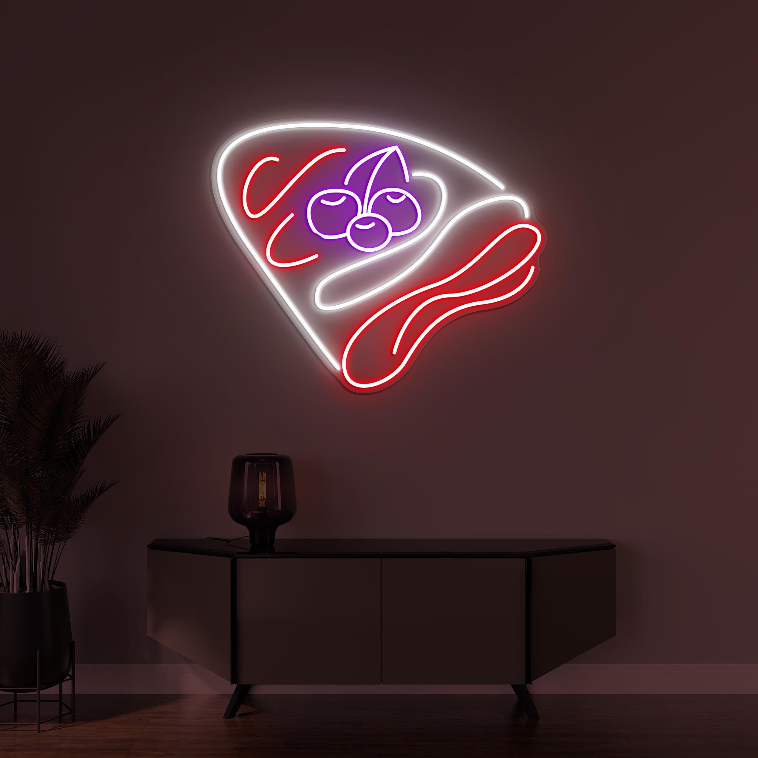 Crepe Neon Sign, Crepe LED Light, Dessert Wall Decor, Custom Neon Sign, Sweet Treat Wall Decor, Dessert Shop Wall Art, Yummy Crepe Sign