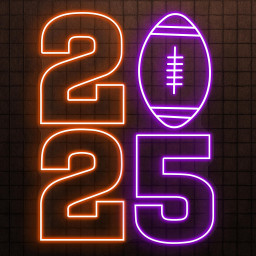 2025 Football Neon Sign, 2025 Football LED Light, 2025 Wall Art, Football Year Wall Decor, Game Room Neon Light, Sports Shop Led Neon Sign