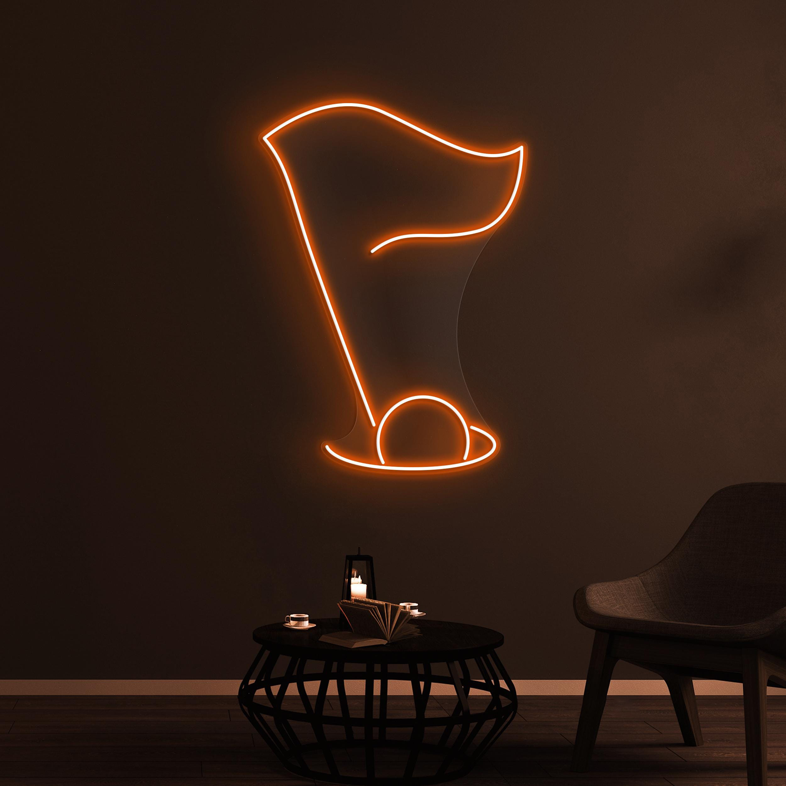 Golf Flag Neon Sign, Golf Flag LED Light, Golf Flag Wall Decor, Golf Club Neon Sign, Game Room Wall Art, Led Neon Art, Golf Lover Gift