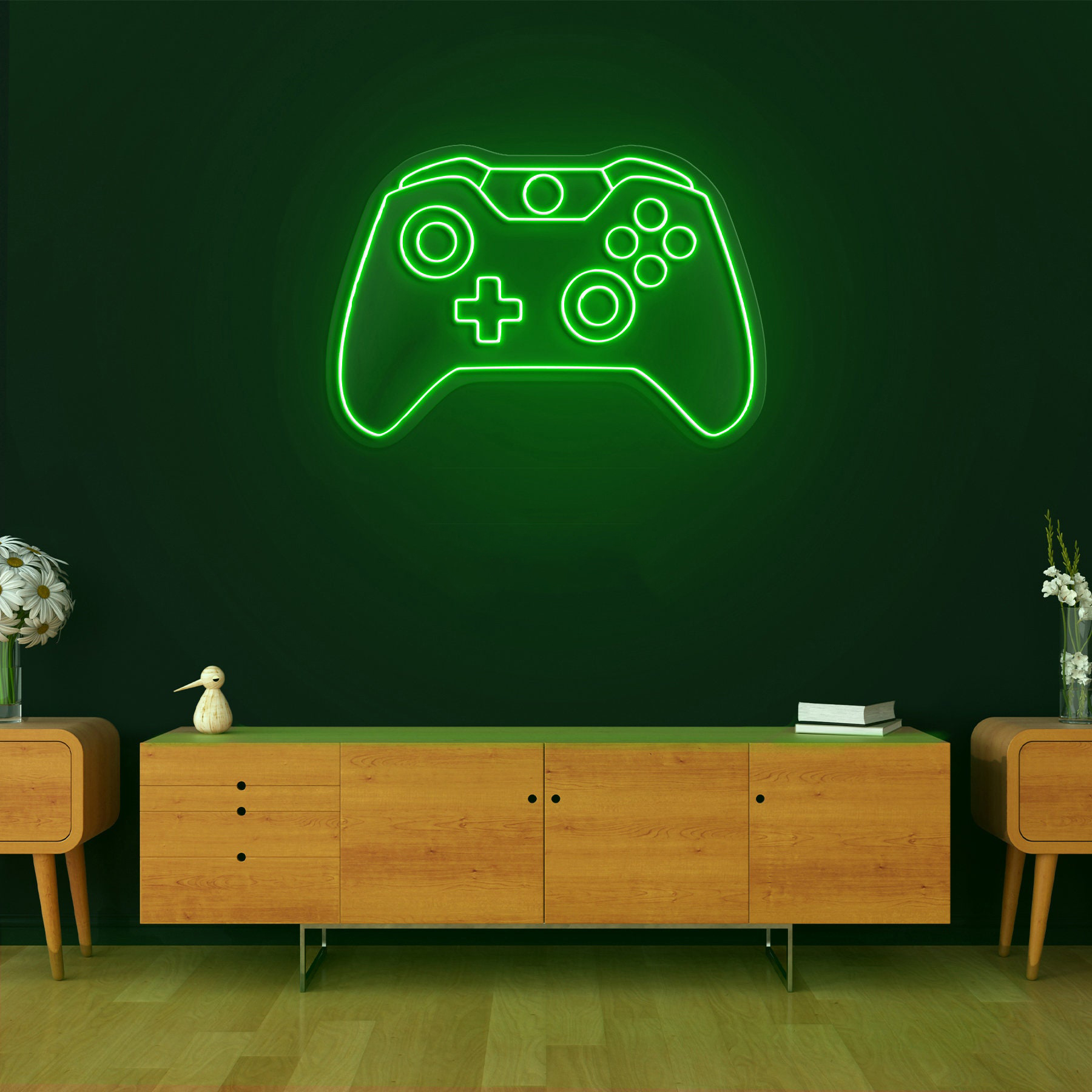 Gamer Remote Neon Sign, LED Wall Decor, Game Controller Neon Light, Gaming Room Decor, Best Gamer Gifts, Cool Room Lighting, Game Room Art