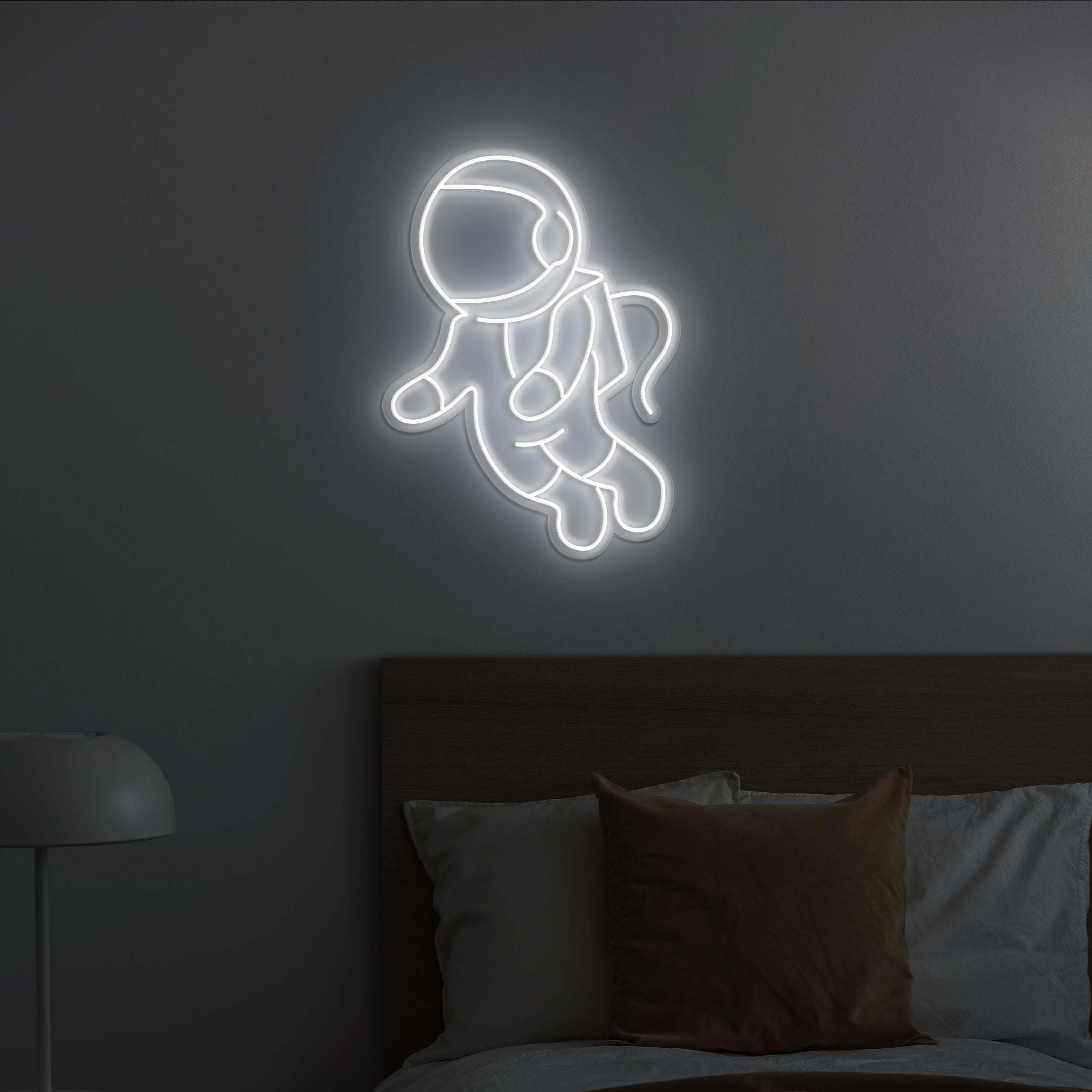 Astronaut Neon Sign, Astronaut Neon Light, Astronaut LED Neon Art, Decor for Home, Custom Astronaut Neon Sign, Gaming and Kids Room Decor
