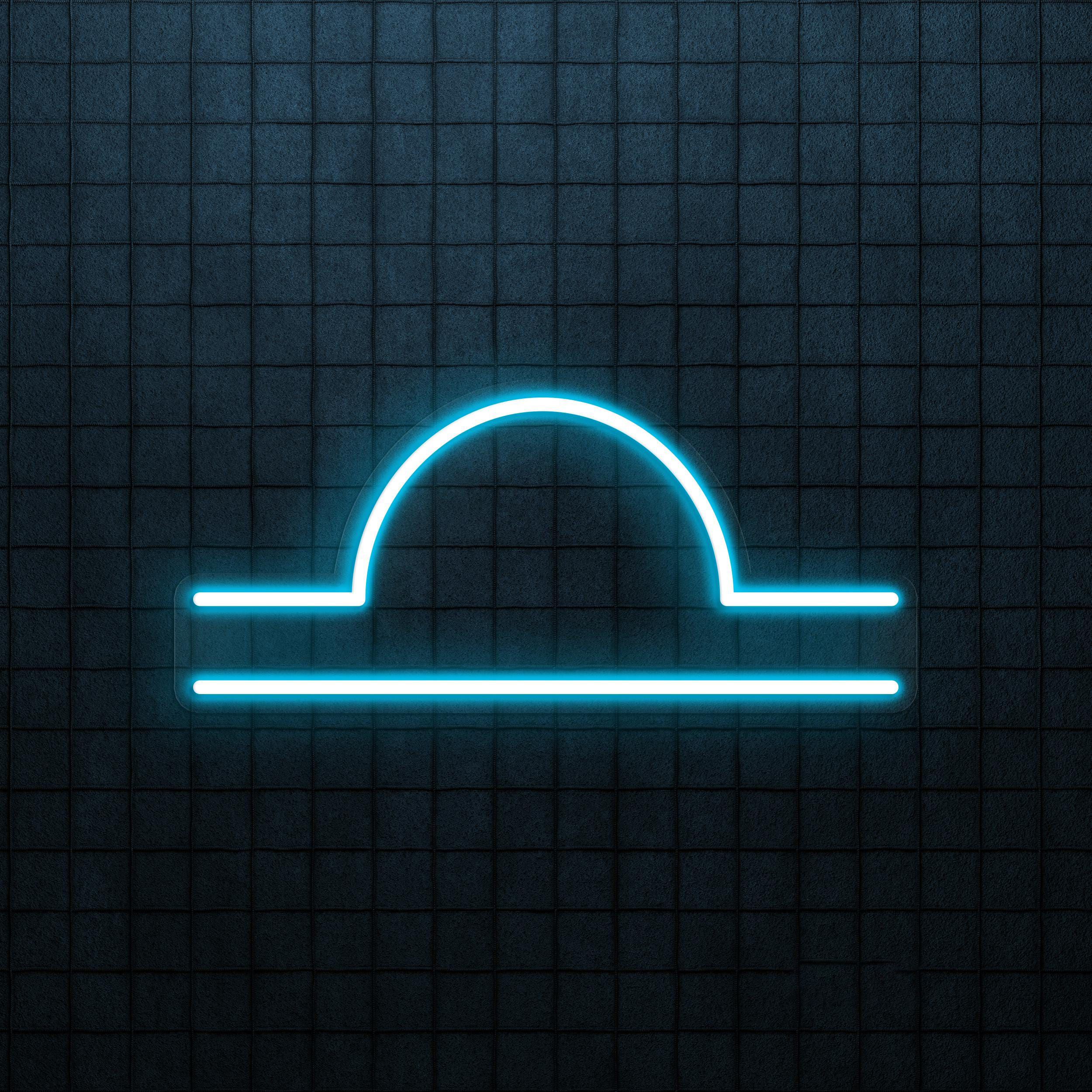 Libra Neon Sign, Libra LED Light, Astrology Wall Decor, Minimalist Zodiac Horoscope LED Sign, Decor for Cafe, Bar & Studio, Home Wall Decor