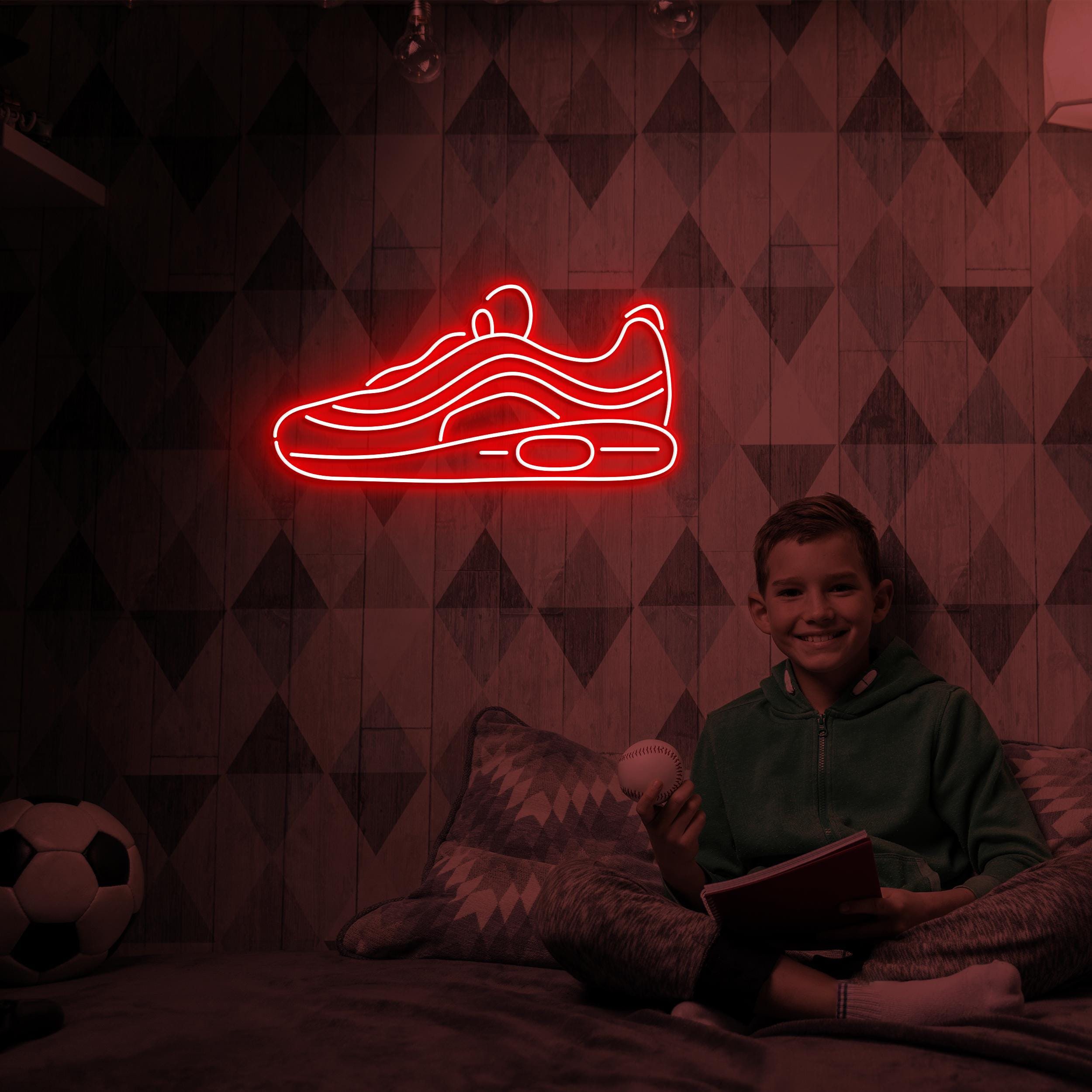 Sneakers Neon Sign, Sneakers LED Light,  Shoe Wall Decor, Sneakers Shop Decor, Sports Shoe Decor, Sports Lover Gift, Business Logo Sign