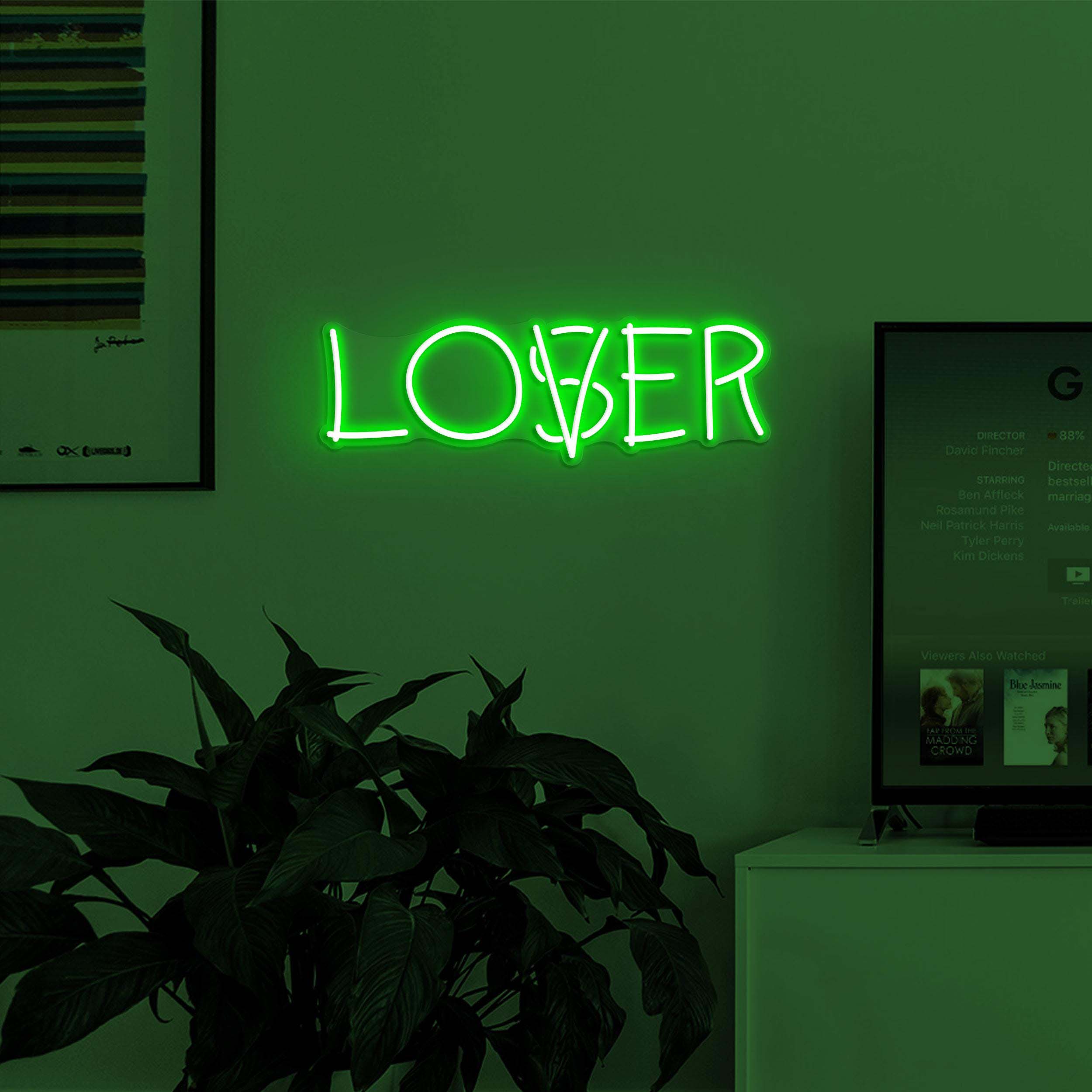 Loser Neon Sign, Lover LED Light, Gamer Wall Decor, Lover Wall Art, Personalized Neon Sign, Office Wall Light, Motivational Neon Light, Gift