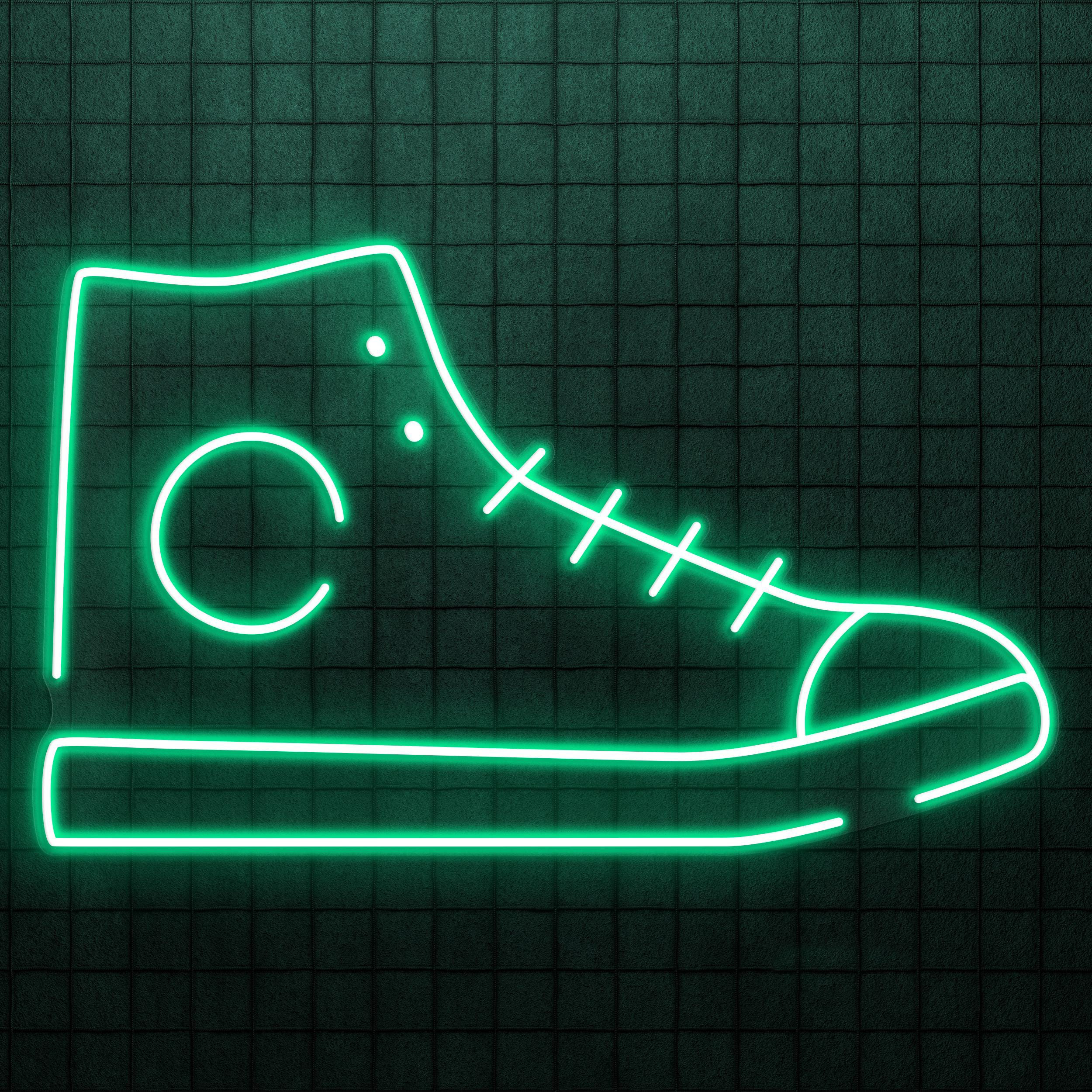 Sneakers Neon Sign, Sneakers LED Light, Footwear Wall Decor, Shoes Shop Wall Art, Shoes Business Logo Sign, Home Wall Decor, Sports Lover