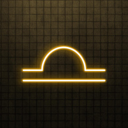 Libra Neon Sign, Libra LED Light, Astrology Wall Decor, Minimalist Zodiac Horoscope LED Sign, Decor for Cafe, Bar & Studio, Home Wall Decor