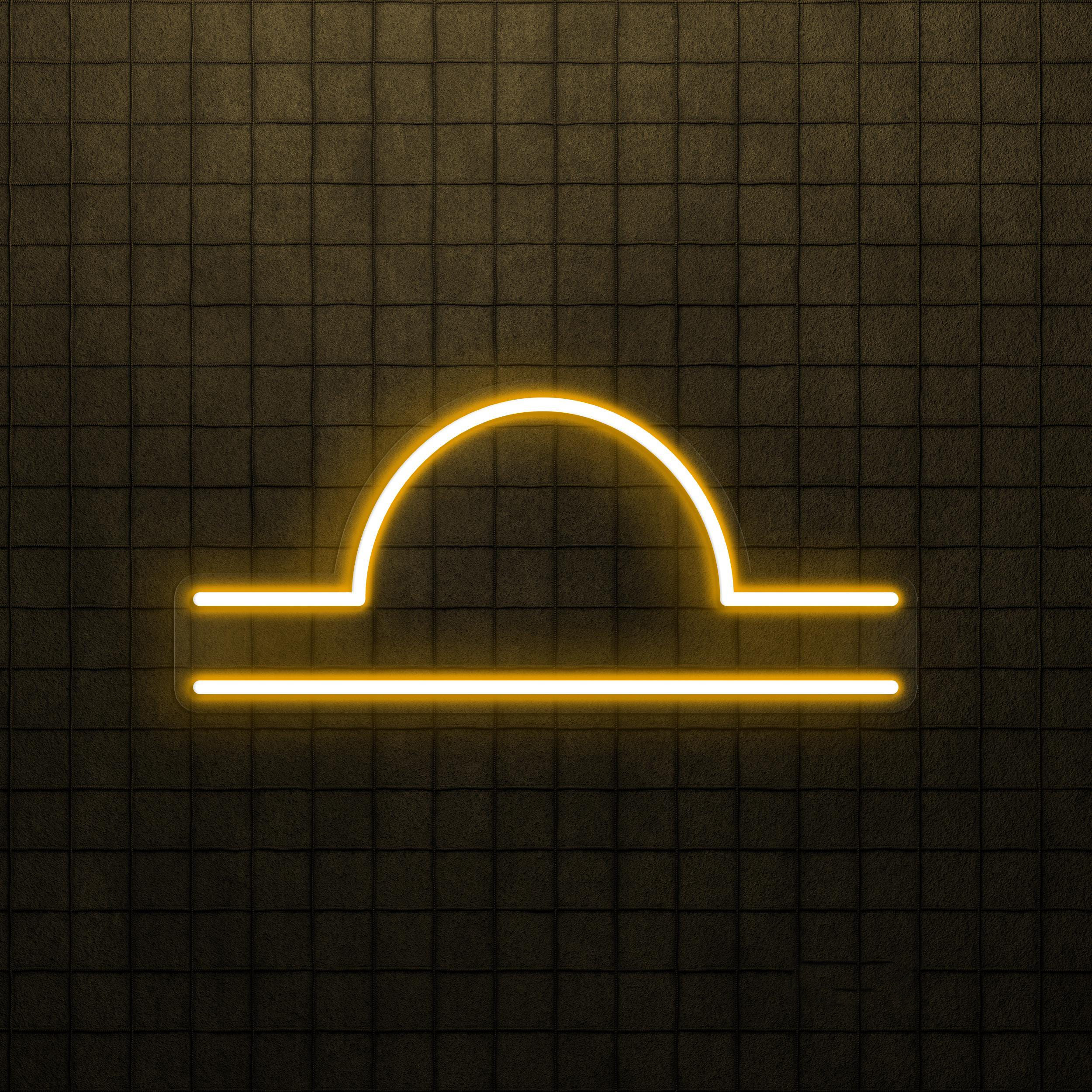 Libra Neon Sign, Libra LED Light, Astrology Wall Decor, Minimalist Zodiac Horoscope LED Sign, Decor for Cafe, Bar & Studio, Home Wall Decor