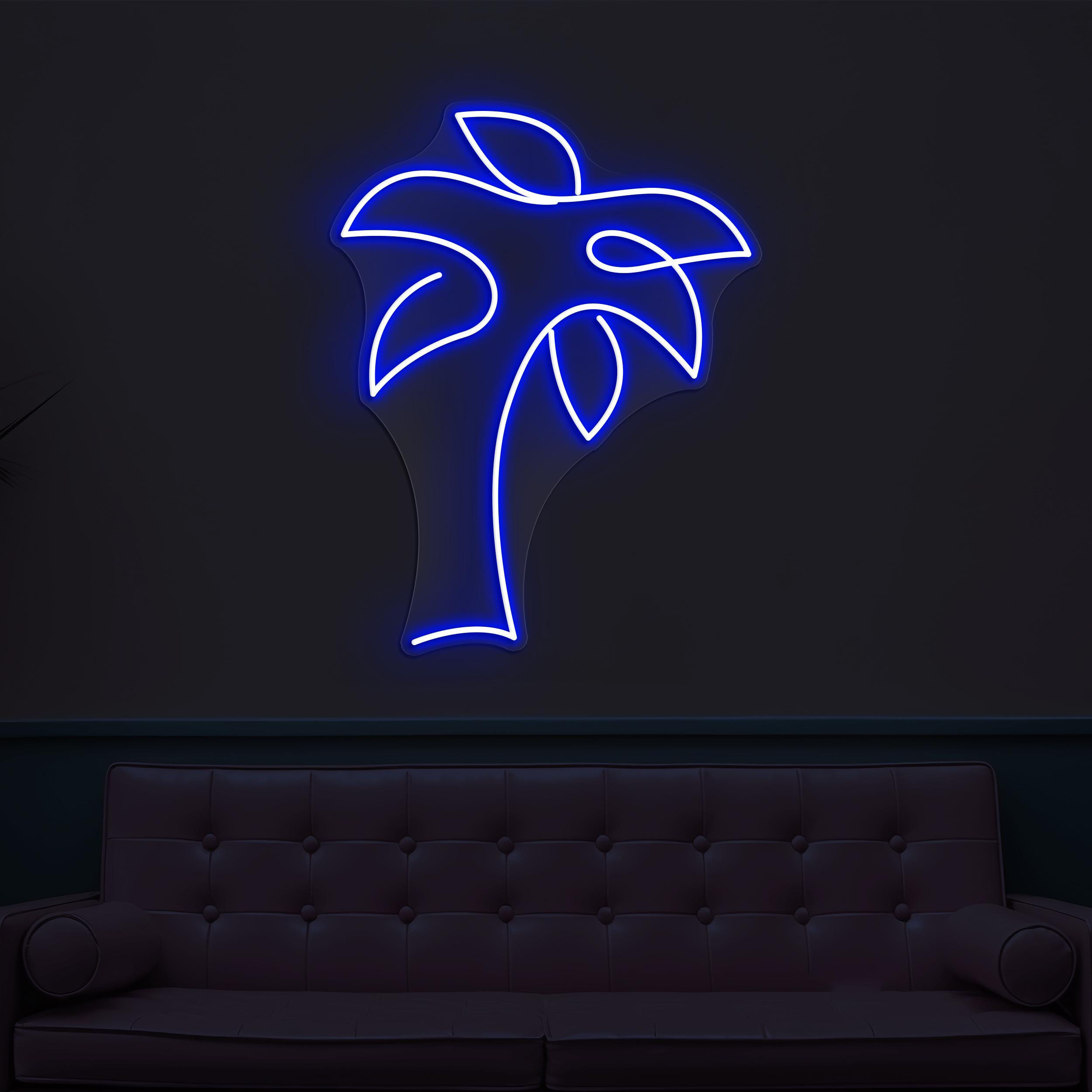 Palm Tree Neon Sign, Palm Tree LED Light, Beach Wall Decor, Summer Beach Wall Art, Island Neon Light, Beach Home Neon Sign, Bar & Cafe Decor