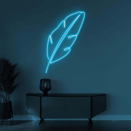 Feather Neon Sign, Feather LED Light, Bird Feather Wall Decor, Leaf Wall Art, Home Led Sign, Bedroom Neon Light, Custom Neon Art, Lounge Art