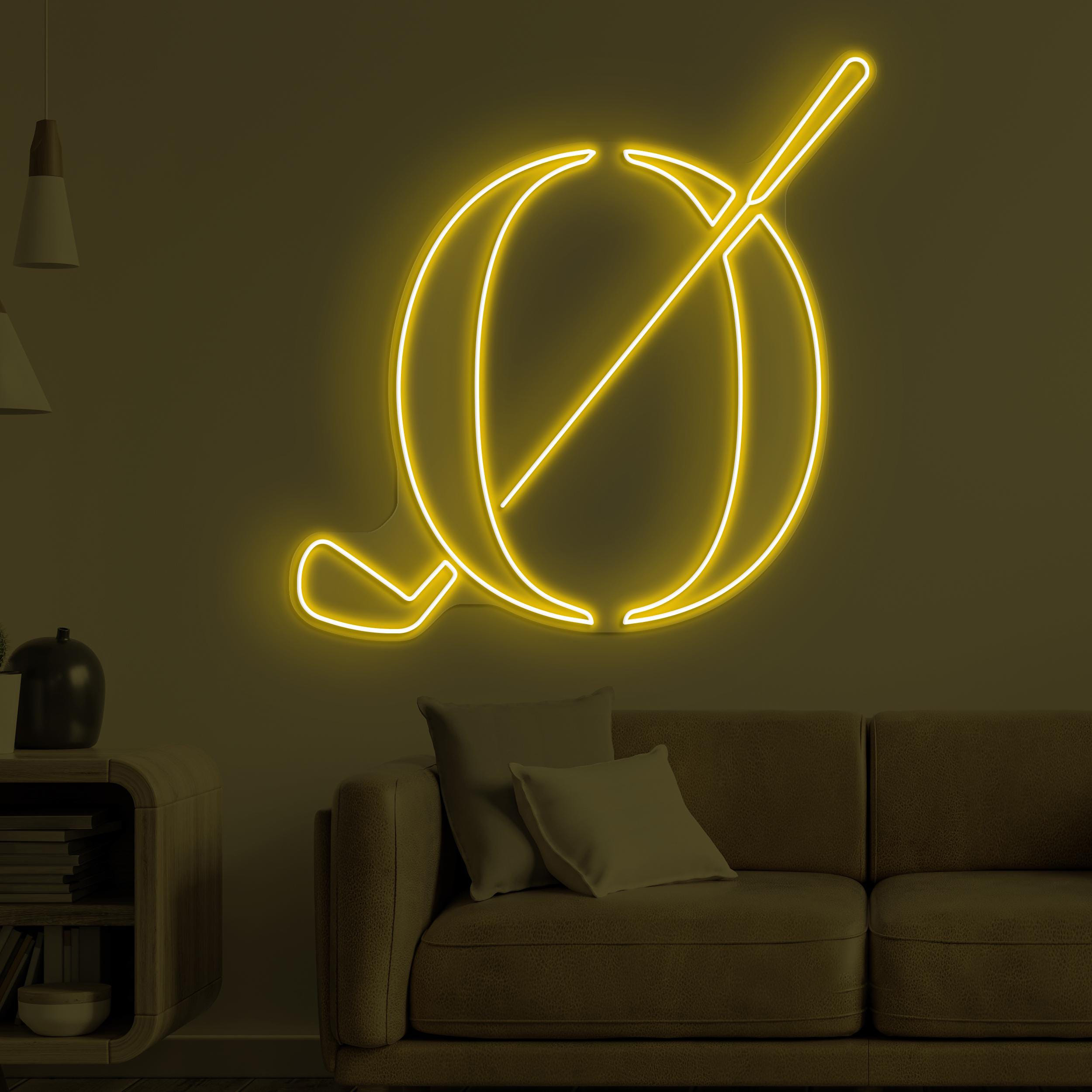 Golf Neon Sign, Golf LED Light, Golf Symbol Wall Art, Sports Shop Wall Decor, Cafe and Bar Wall Art, Party Neon Light, Golf Club Led Sign