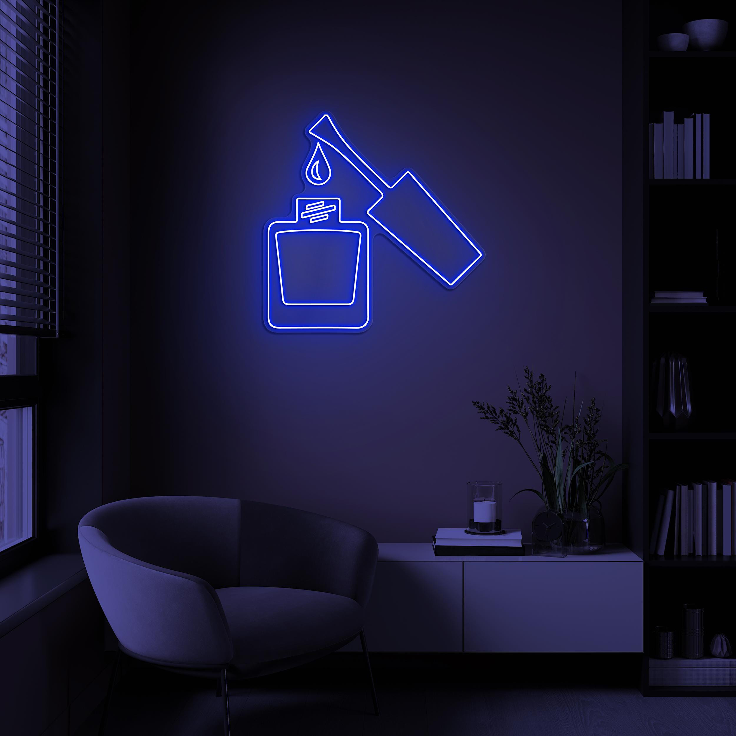 Nail Art Neon Sign, Nail Art LED Light, Nail Polish Wall Decor, Nail Artist Home Decor, Salon Wall Art, Girls Room Art, Manicure Shop Light