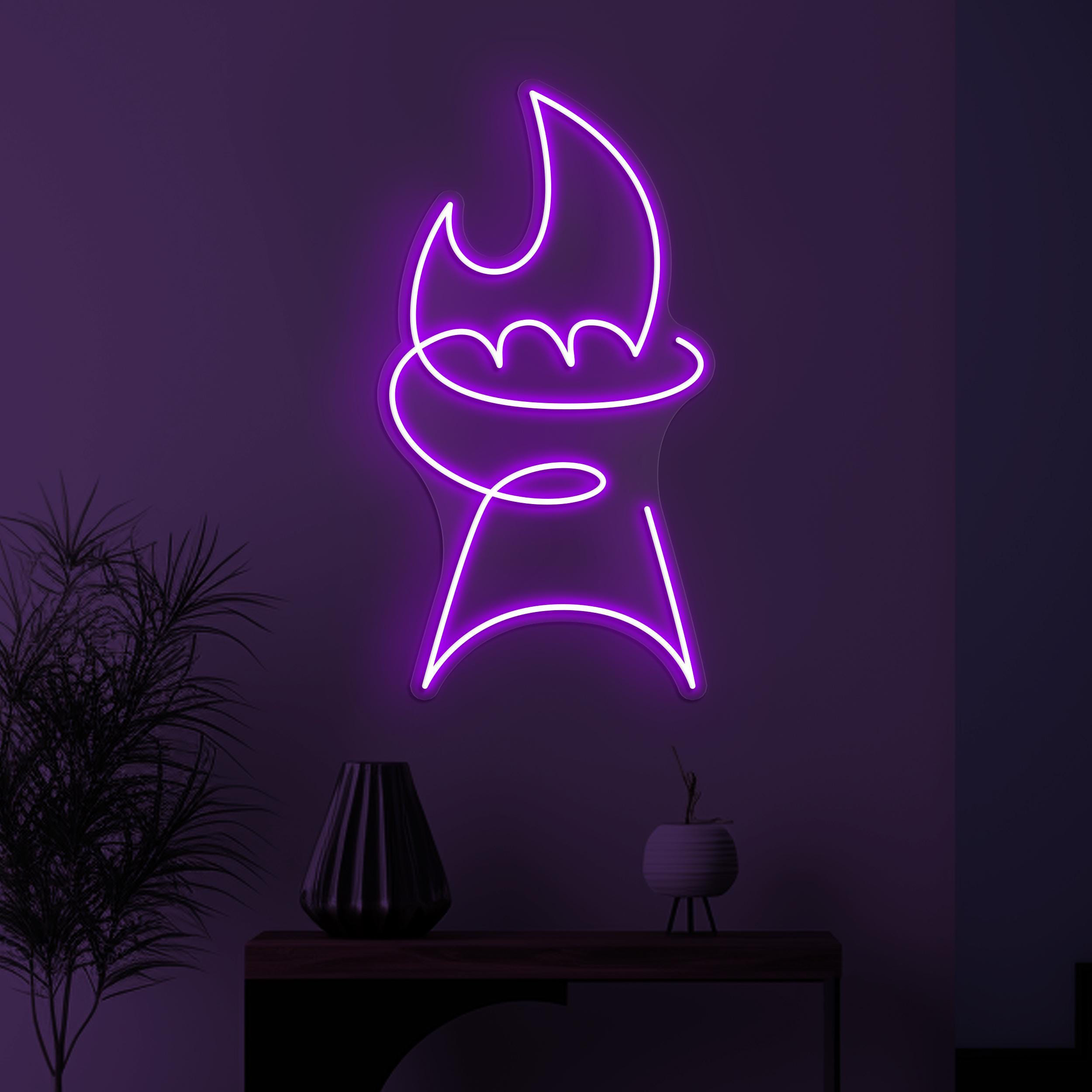 BBQ Neon Sign, BBQ Led Light, Fire Meat Sign, Grill Wall Decor, Barbeque Restaurant Wall Art, BBQ Lover Gift, Party Decor, Flaming Neon Sign