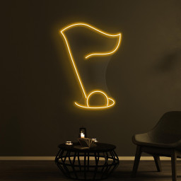 Golf Flag Neon Sign, Golf Flag LED Light, Golf Flag Wall Decor, Golf Club Neon Sign, Game Room Wall Art, Led Neon Art, Golf Lover Gift