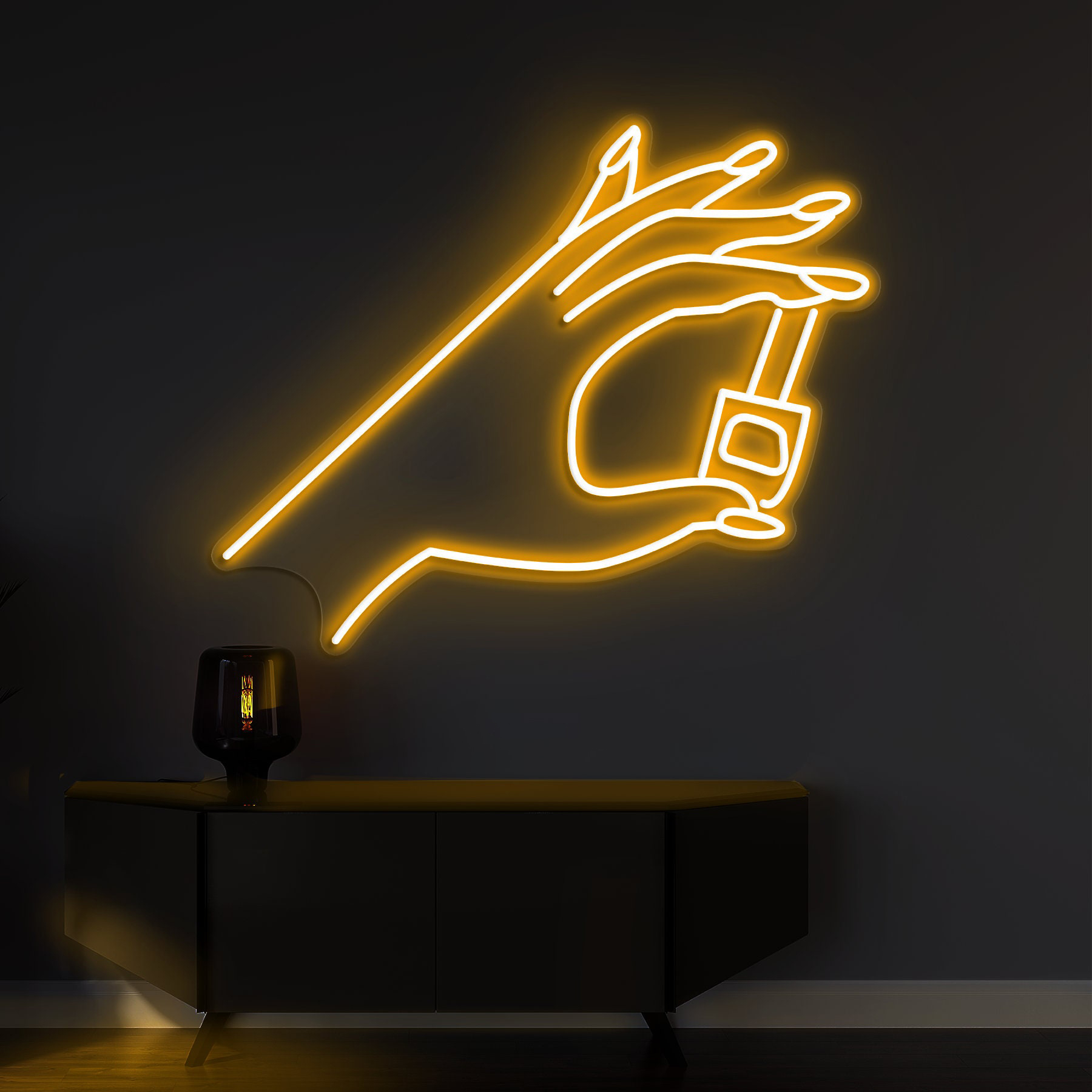 Nail Hand Neon Light, Nail Polish Sign, Nails Salon Light, Nail Polish Light, Sign for Bedroom, Home, Beauty Room, Girly Room, Nail Shop Art
