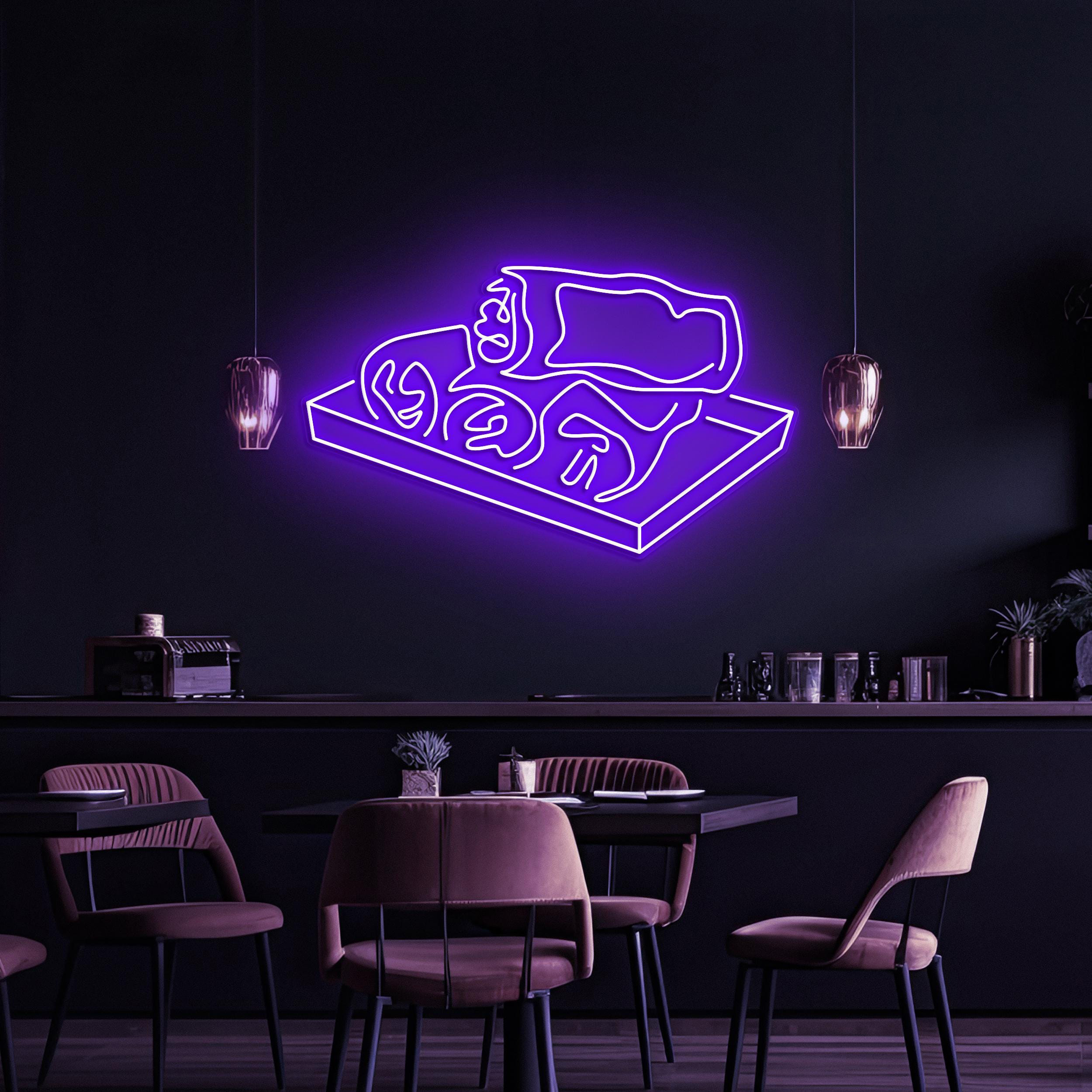 Burrito Neon Sign, Burrito LED Light, Burrito Roll LED Neon Art, Cafe & Bar Wall Decor, Mexican Food Neon Sign, Kitchen Wall Art, Food Lover