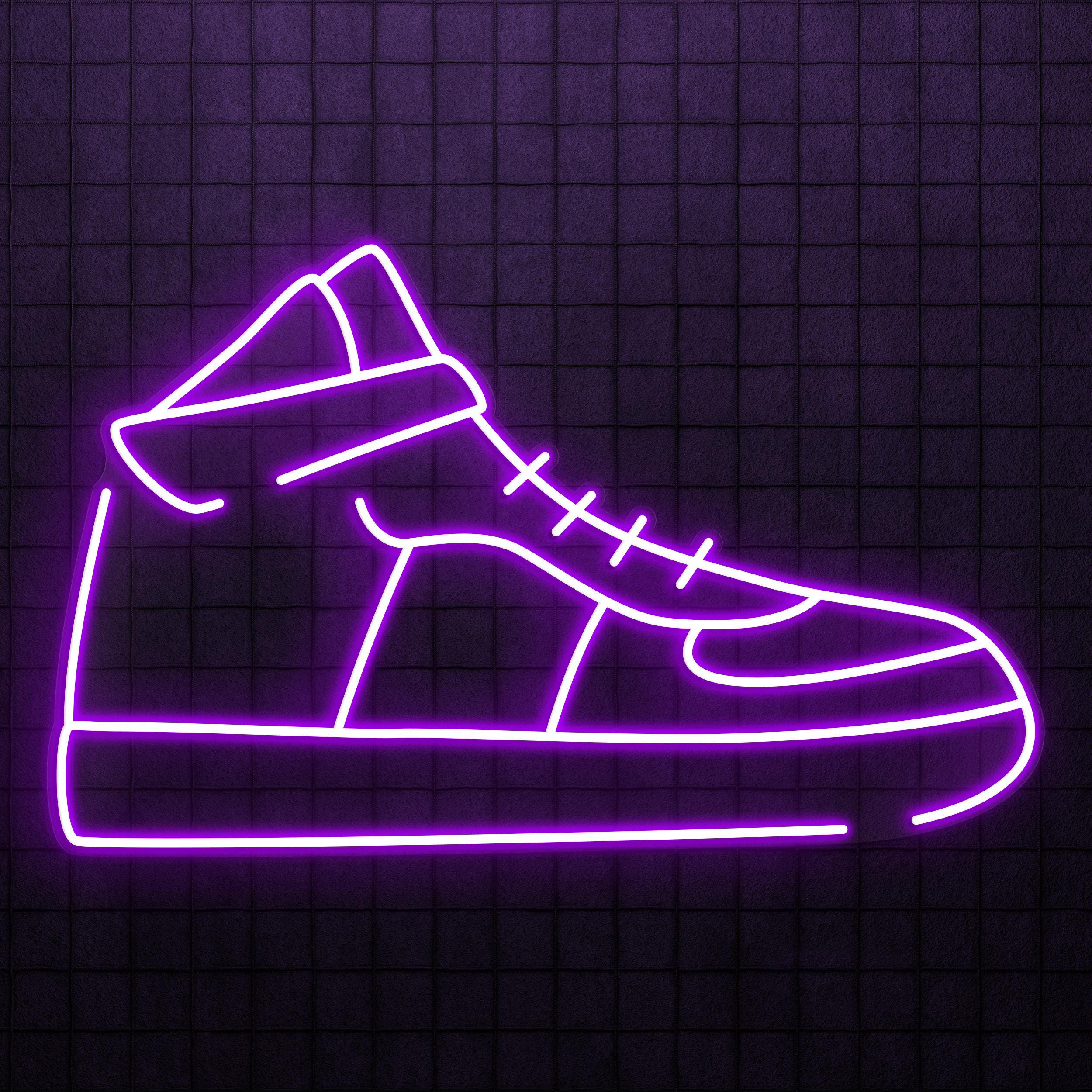 Sneakers Neon Sign, Sneakers LED Light, Shoes Wall Art, Sneakers Shop Wall Decor, Business Logo Sign, Sports Shoe Decor, Sports Lover Gift