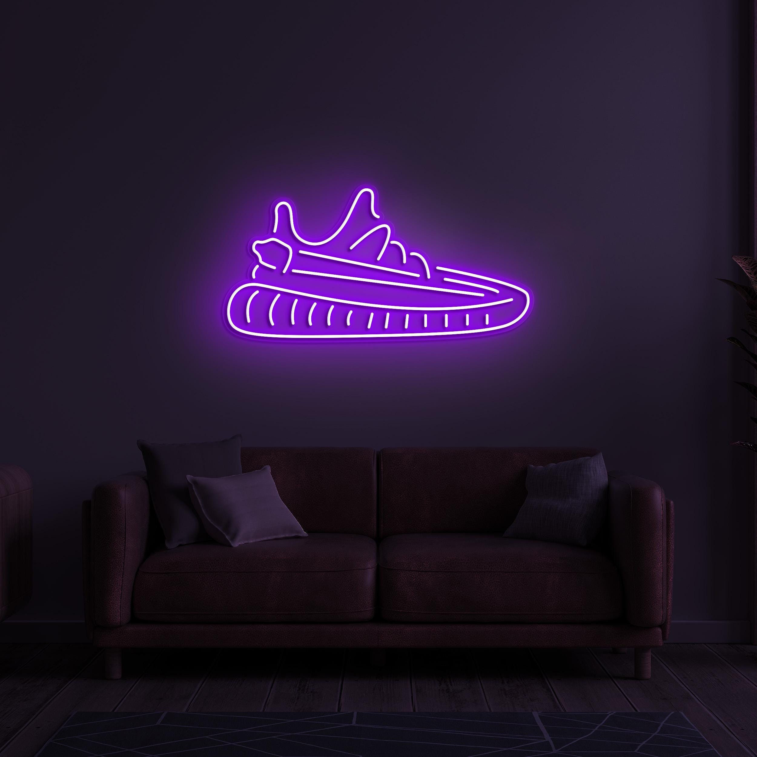 Sneakers Neon Sign, Sneakers LED Light, Shoes LED Neon Art, Sneakers Shop Decor, Business Logo Sign, Sports Shoe Decor, Sports Lover Gift