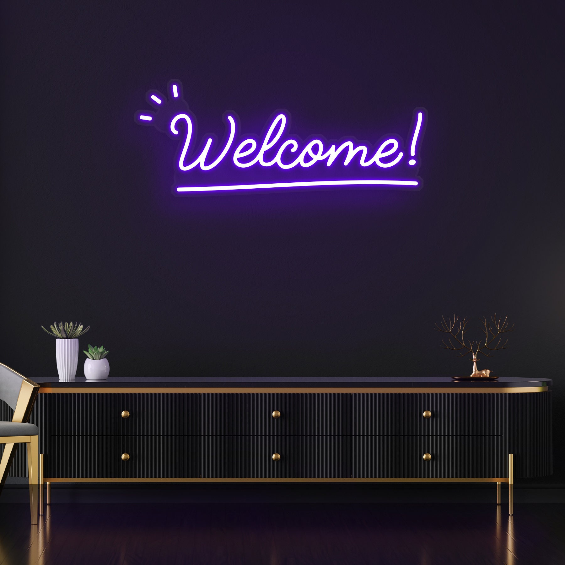 Welcome Neon Sign, LED Wall Decor, Shop Restaurant Room Decoration, Custom LED Neon Sign, Birthday Gift, Neon Sign Wall Decor, Neon Sign