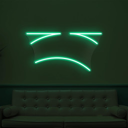 Sad Face Neon Sign, Sad Face LED Light, Sad Emoji Wall Art, Sad Mood Wall Decor, Home Neon Light, Kids Room Decor, Customized Neon Sign