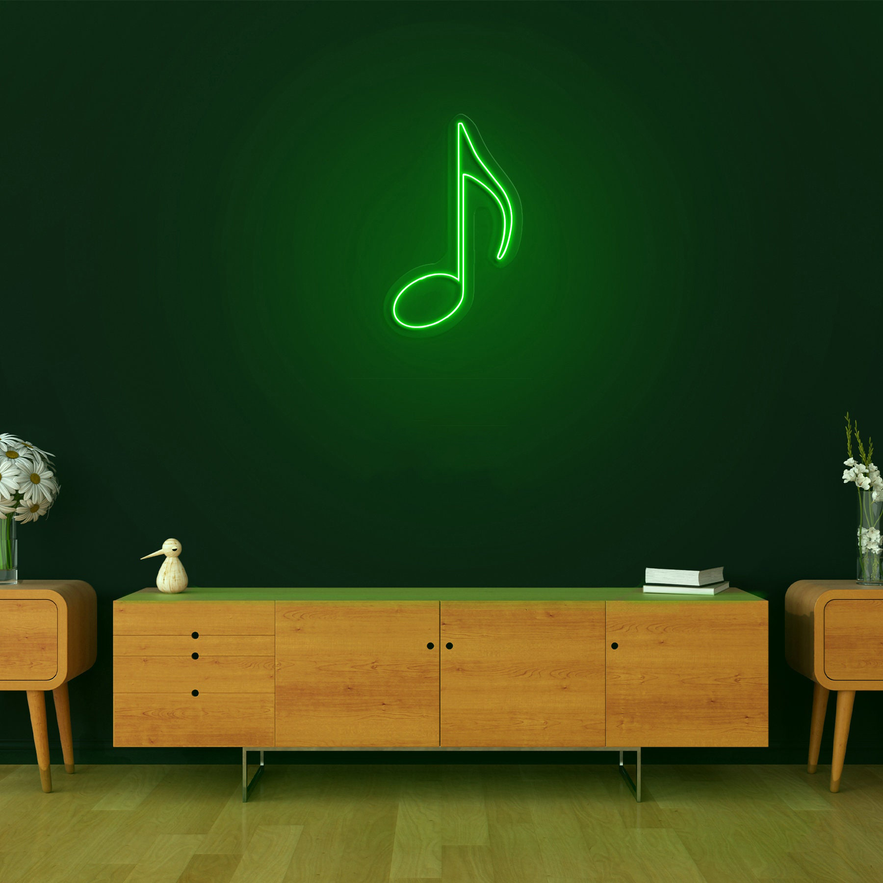 Musical Note Neon Sign, Music Note Light, Wall Decor for Music Studio, Bar, Club, LED Room Lighting, Music Theme Decor, Gift for Music Lover