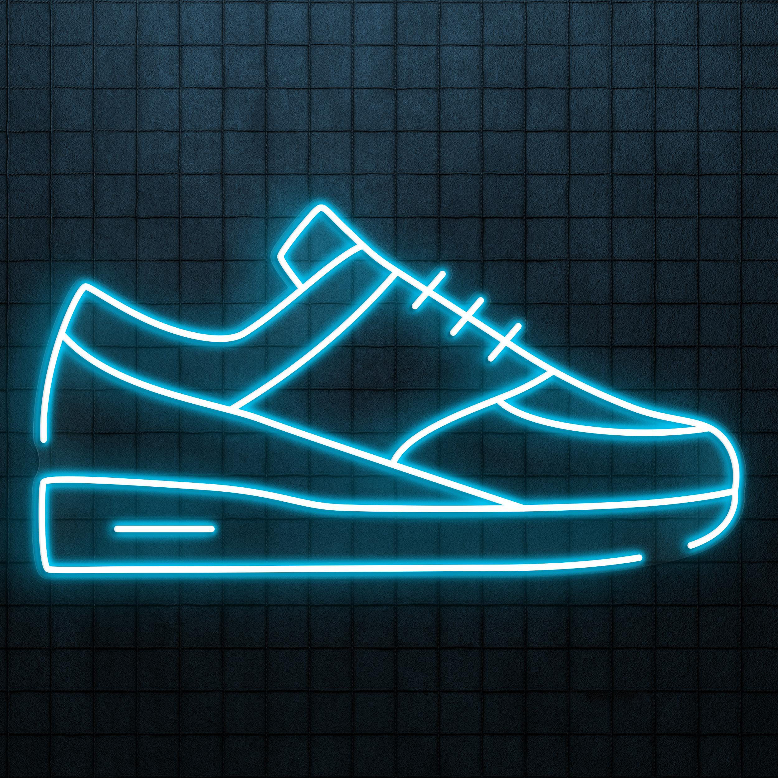 Sports Shoes Neon Sign, Sports Shoes LED Light, Sports Joger Shoe Wall Decor, Sneaker Wall Art, Boot Shop Neon Light, Cafe and Bar Decor