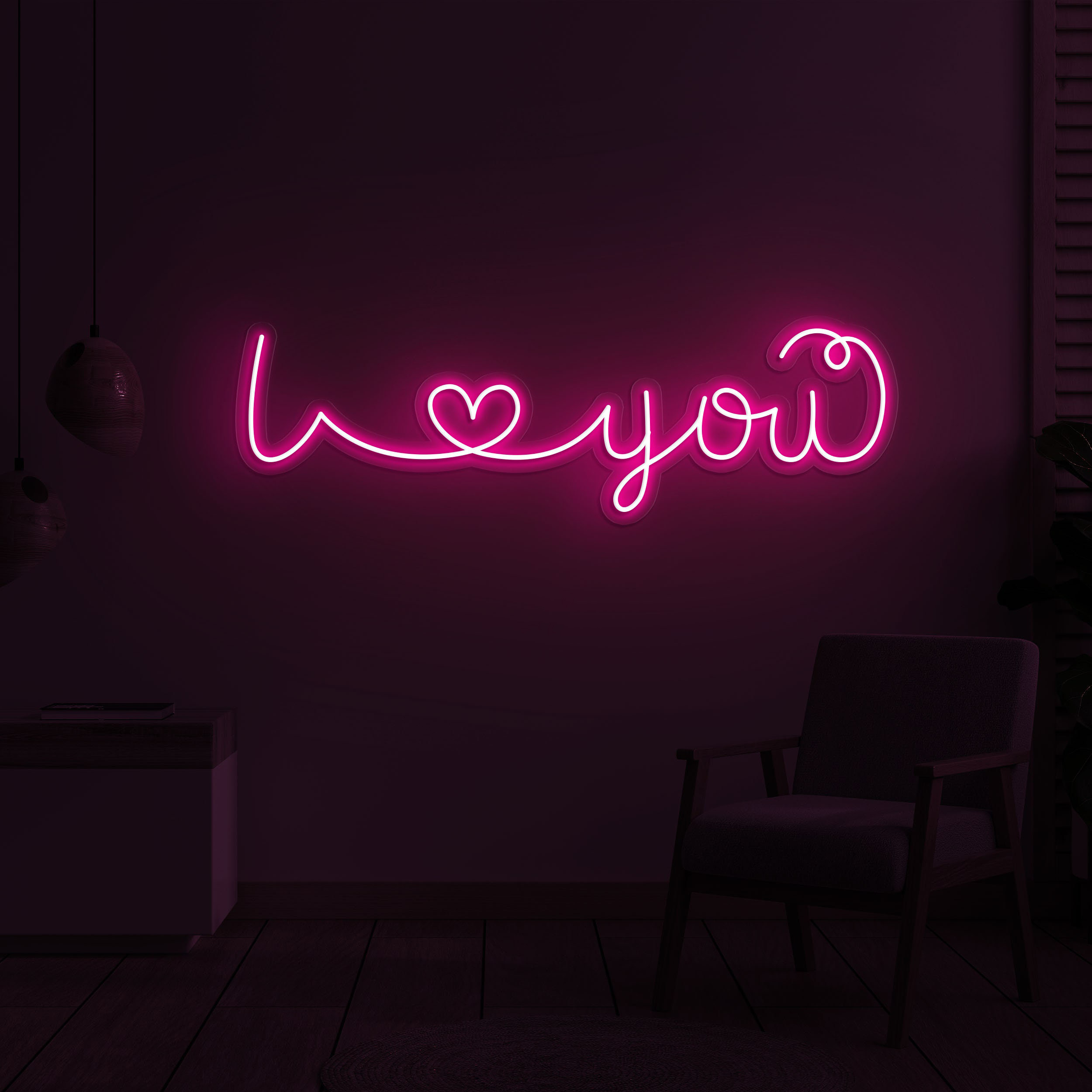 I Love You Neon Sign, LED Neon Sign for Wedding Party Wall Decor, Gift for Her, Wedding and Engagement Party Wall Decor, Gift for Couples