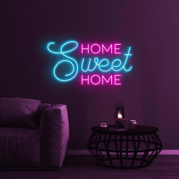 Home Sweet Home Neon Sign, Home Sweet Home LED Light, Sweet Home Wall Decor, Home, Bedroom, Party Decor, Housewarming Gift, Living Room Art