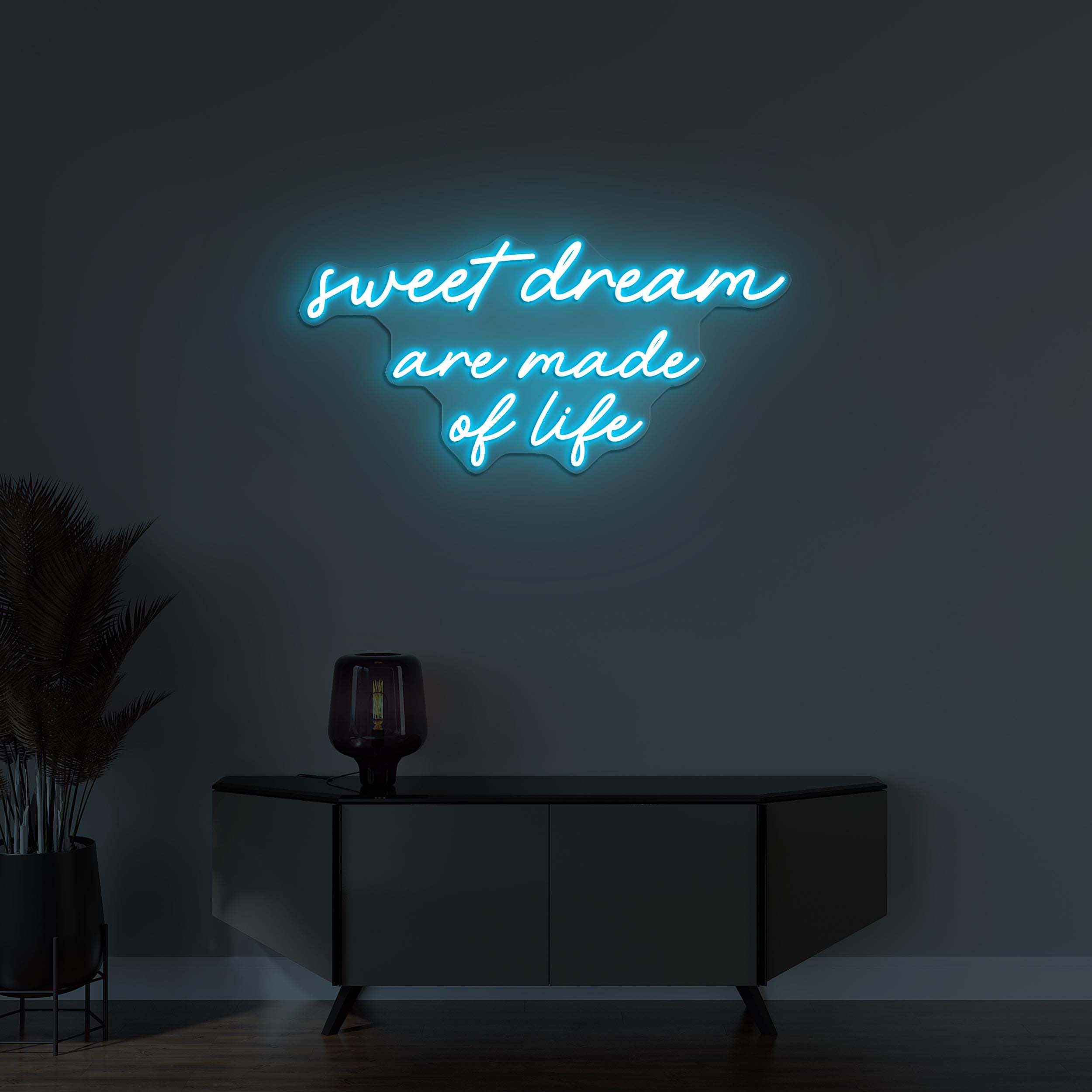 Sweet Dream Neon Sign, Are Made of Life LED Light, Sweet Dream Art, Kids Room Decor, Custom Neon Sign, Night Wall Light, Sleepy Neon Sign