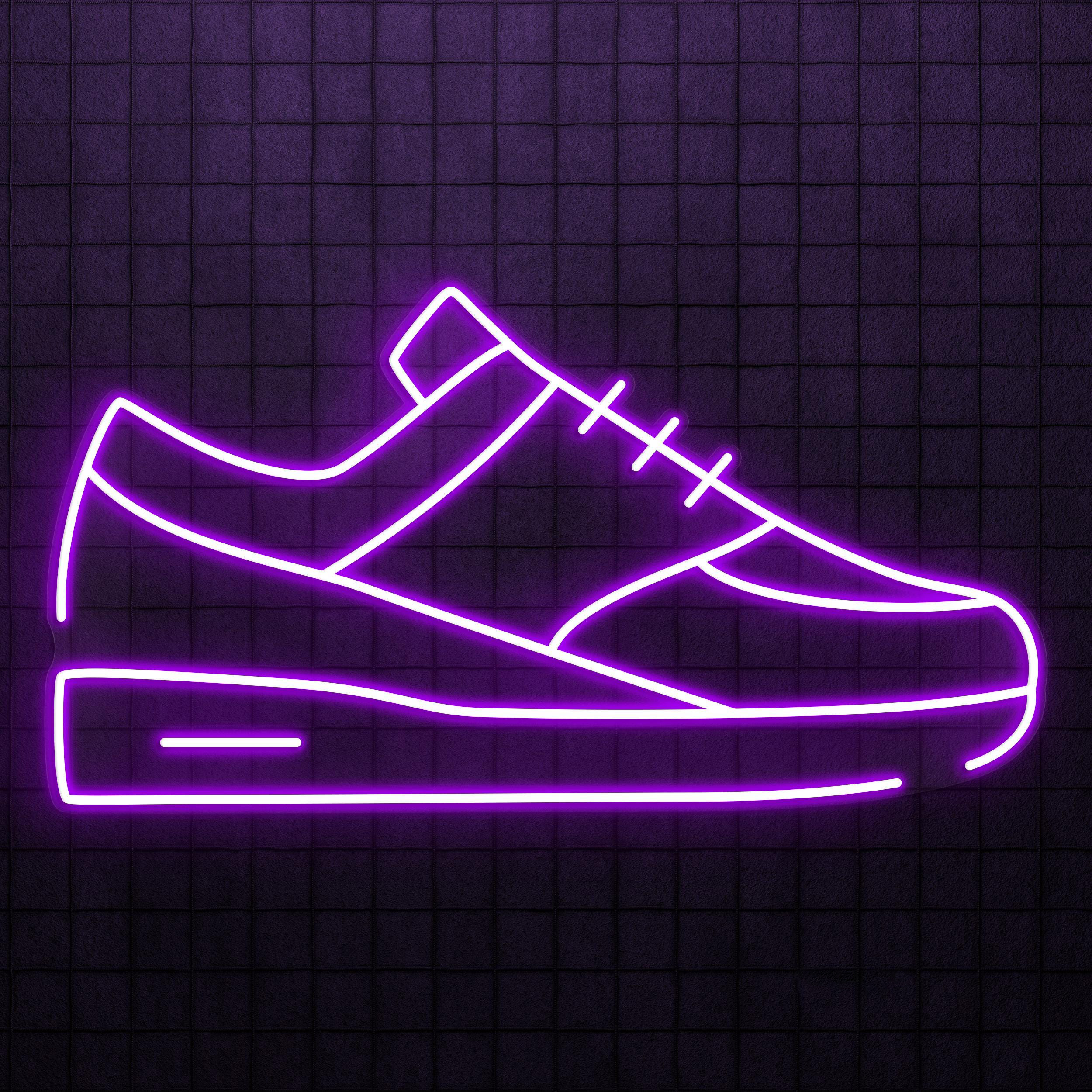 Sports Shoes Neon Sign, Sports Shoes LED Light, Sports Joger Shoe Wall Decor, Sneaker Wall Art, Boot Shop Neon Light, Cafe and Bar Decor