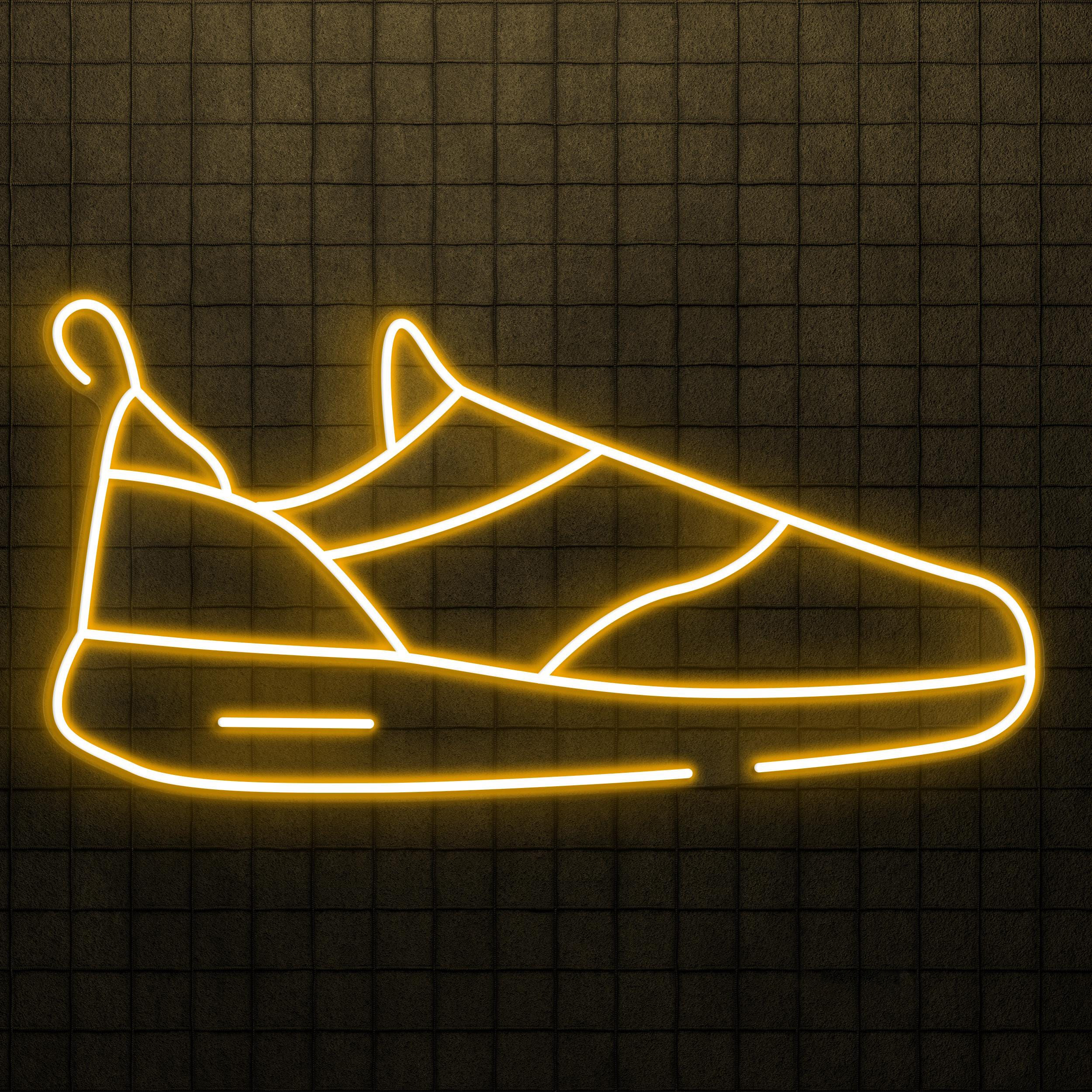 Sneaker Neon Sign, Sneaker LED Light, Gym Wall Decor, Home, Café, Restaurants and Bar Decor, Gym Boot Wall Art, Boot Shop Neon Light,