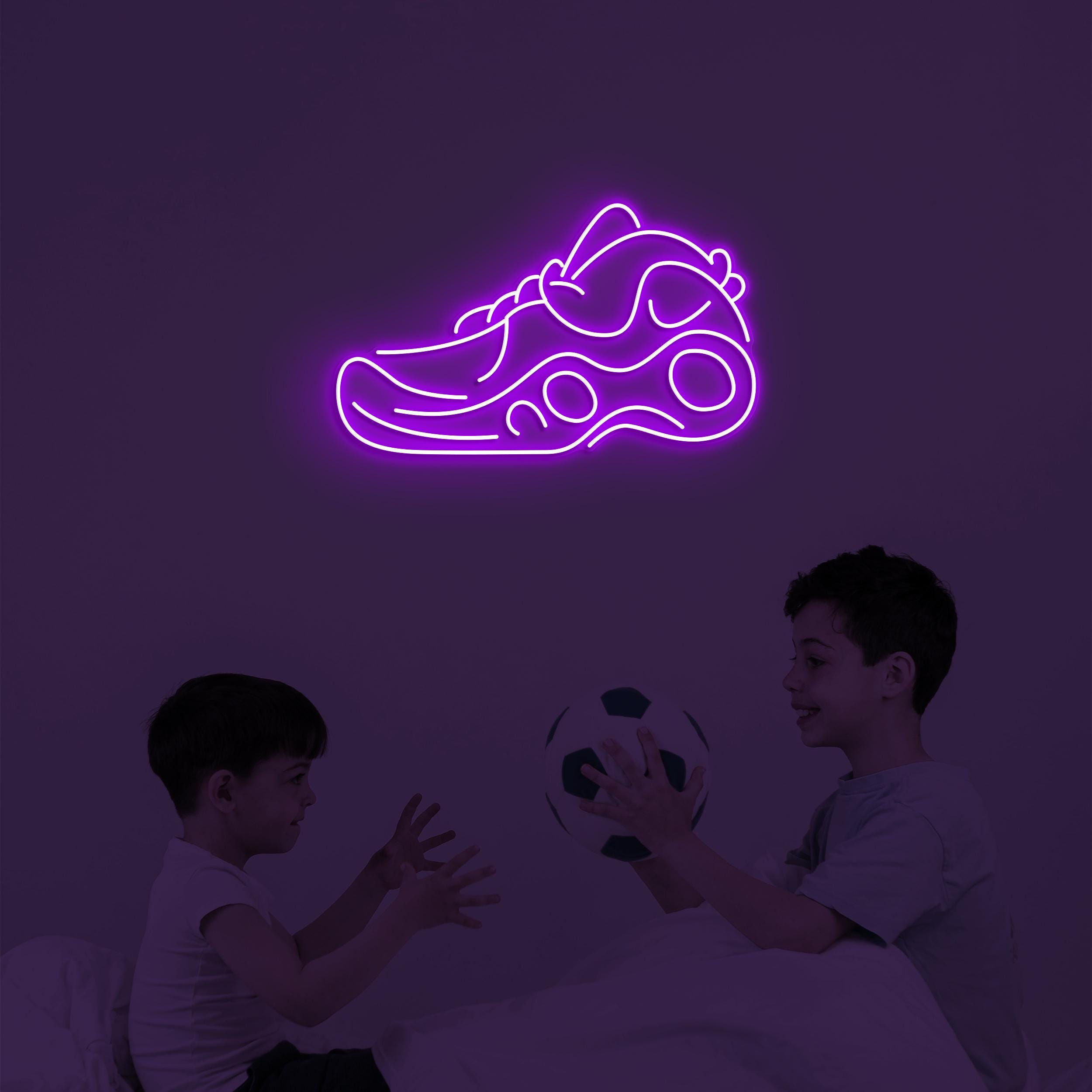 Sneakers Neon Sign, Sports Sneakers LED Light, Shoes Wall Art, Sports Shoe Neon Light, Sneakers Shop Wall Decor, Gift For Sports Lover