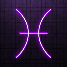 Pisces Neon Sign, Pisces LED Light, Home Wall Decor, Zodiac Symbol Wall Art, Horoscope LED Sign, Astrology Neon Gifts, Office Wall Decor