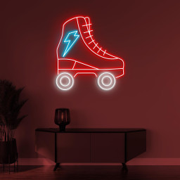 Roller Skate Neon Sign, Roller Skate LED Light, Skating Club Wall Decor, Game Room Wall Art, Birthday's Gifts, Sports Shop Sign, Home Art