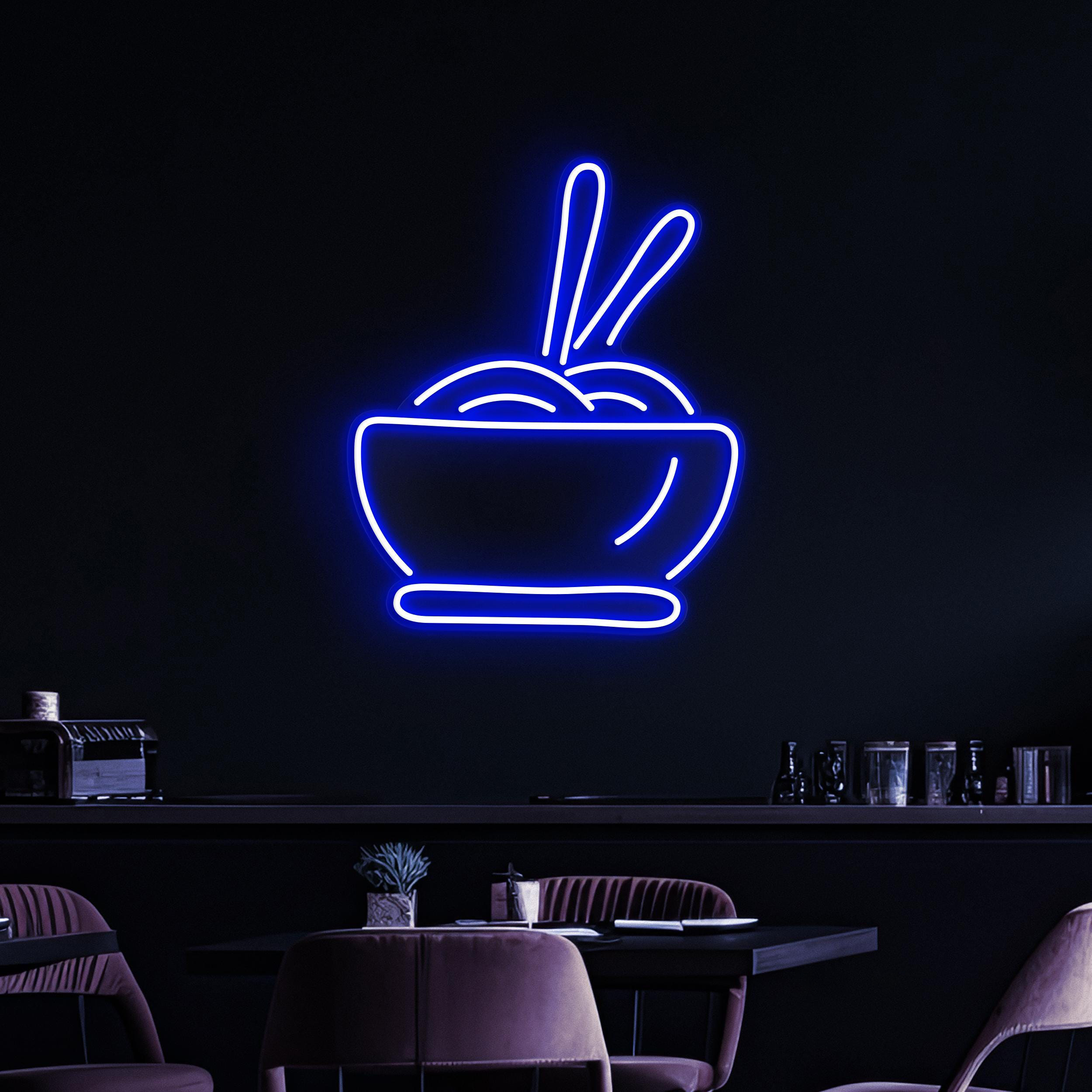 Noodles Neon Sign, Noodles LED Light, Ramen Wall Decor, Coffee Shop Neon Light, Kitchen Wall Art, Coffee Cup Neon Sign, Coffee Lover Art