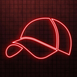 Cap Neon Sign, Baseball Cap LED Light, Sports Shop Wall Art, Trucker Hat Wall Decor, Kids Room Neon Light, Home Wall Decor, Bar and Cafe Art