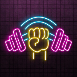 Weightlifting Neon Sign, Weightlifting LED Light, Dumbbell Wall Art, Hand Holding Dumbbell Decor, Gym Neon Light, Barbell & Fist Neon Art