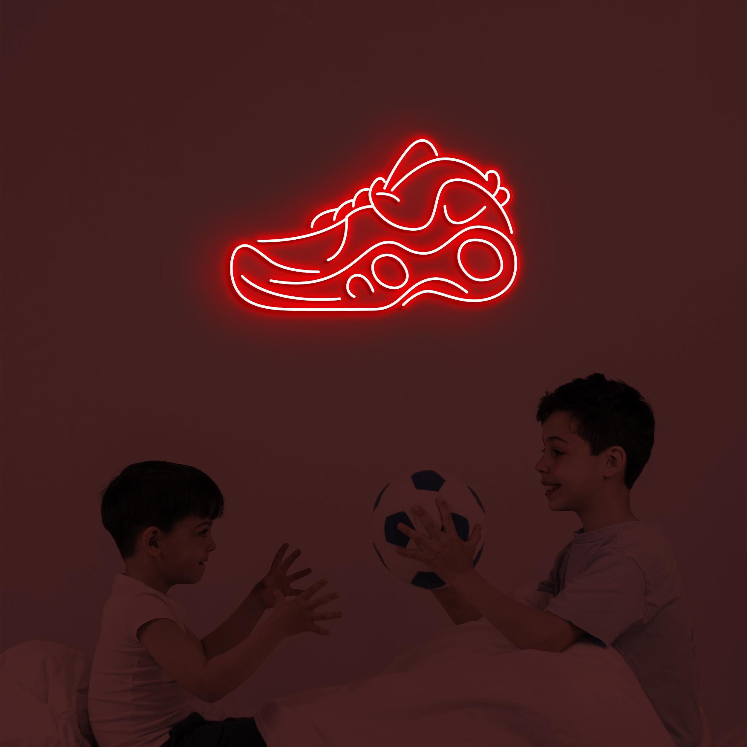 Sneakers Neon Sign, Sports Sneakers LED Light, Shoes Wall Art, Sports Shoe Neon Light, Sneakers Shop Wall Decor, Gift For Sports Lover