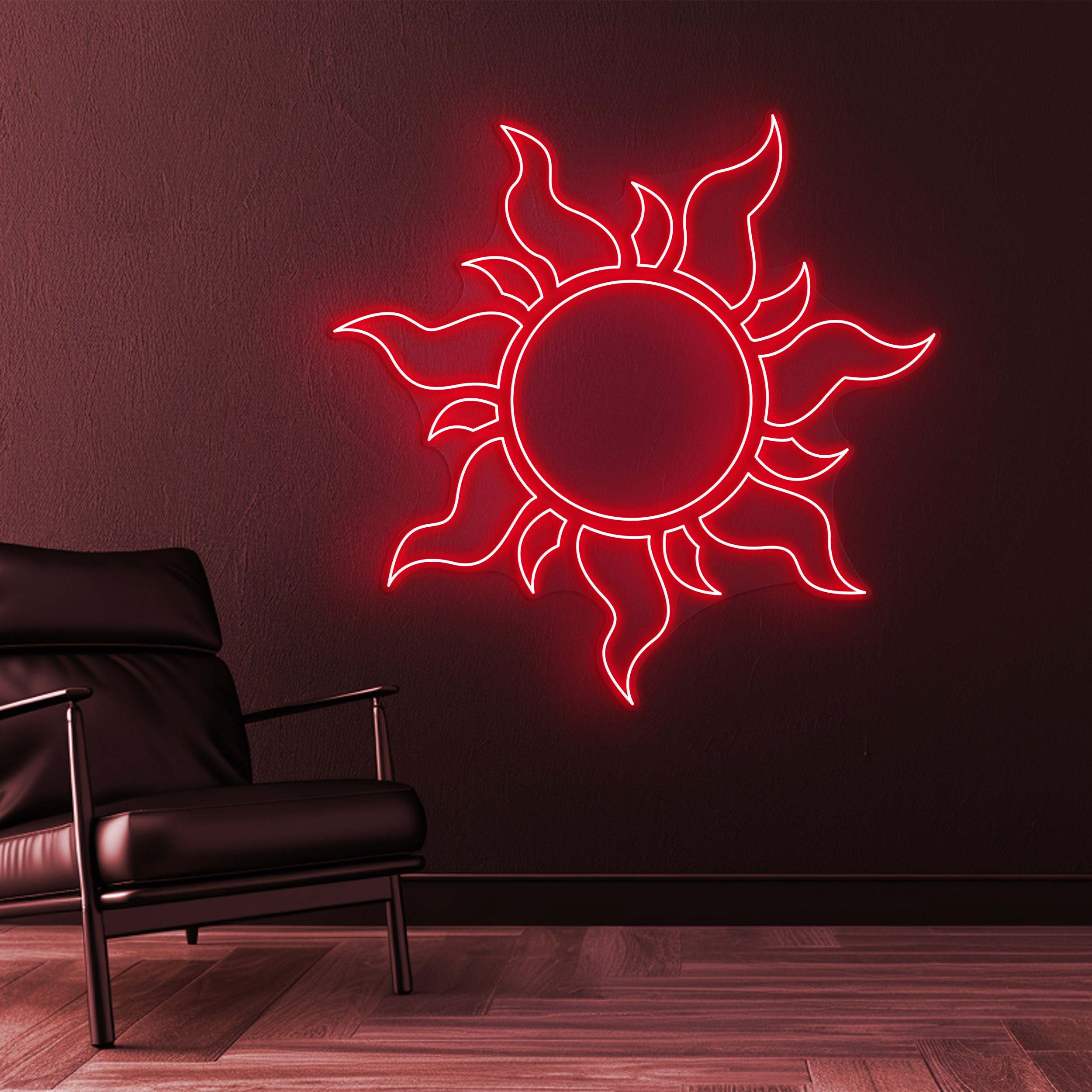Sun Neon Sign, Sun Neon Light, Sun Neon Wall Art, LED Sun Sign, Kids Room Decor, Birthday Party, Nursery Wall Art, Boy/Girl Room Decor, Gift