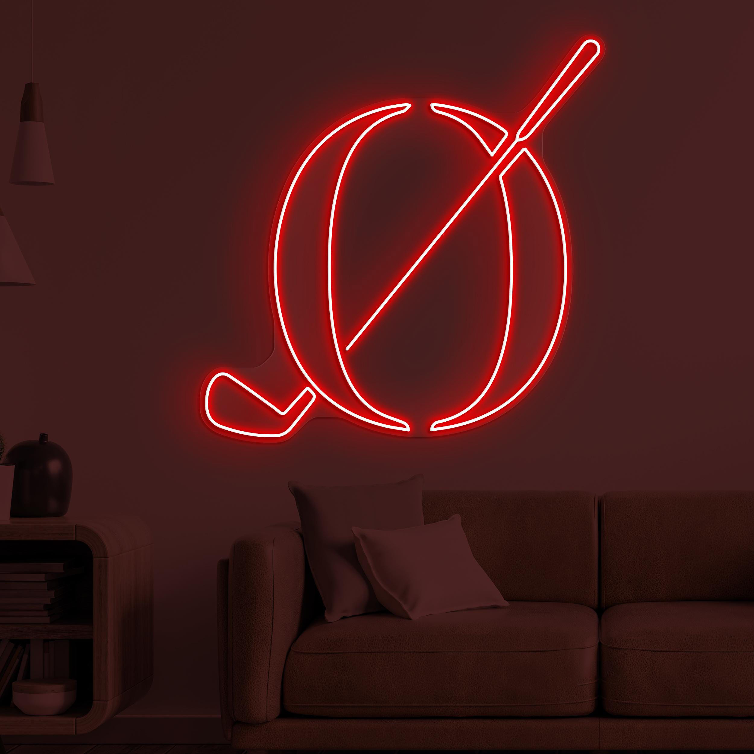Golf Neon Sign, Golf LED Light, Golf Symbol Wall Art, Sports Shop Wall Decor, Cafe and Bar Wall Art, Party Neon Light, Golf Club Led Sign