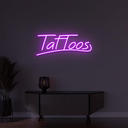 Tattoos Neon Sign, Tattoos LED Light, Tattoos Logo Decor, Tattoo Shop Wall Art, Tattoo Artist Sign, Tattoo Studio Light, Tattoo Room Decor
