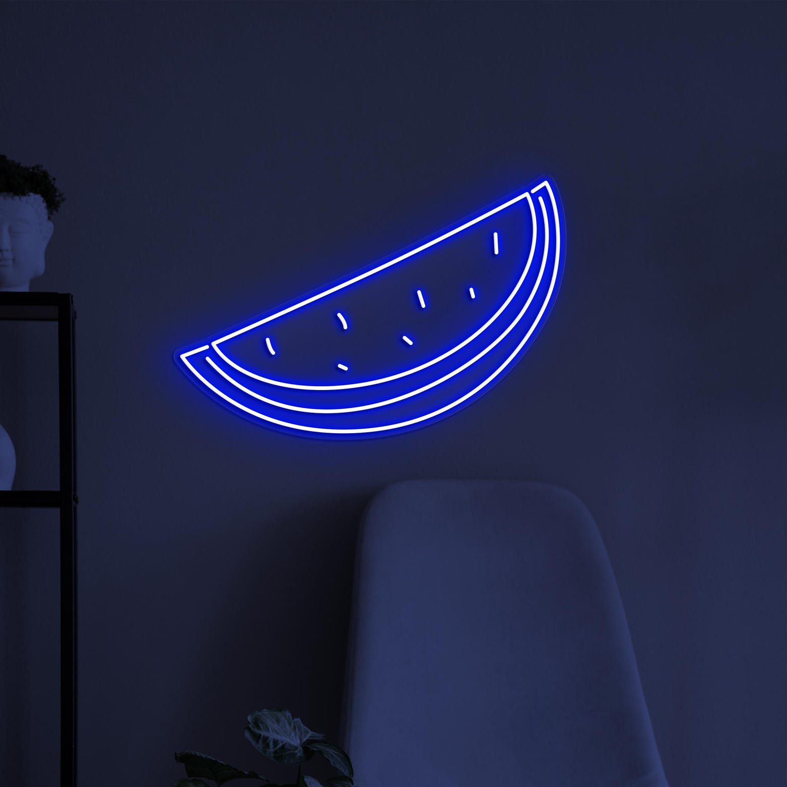 Watermelon Slice Neon Sign, Watermelon LED Light, Fruit Shop Wall Decor, Summer Fruit Wall Art, Home Neon Light, Watermelon Lover Art, Gift